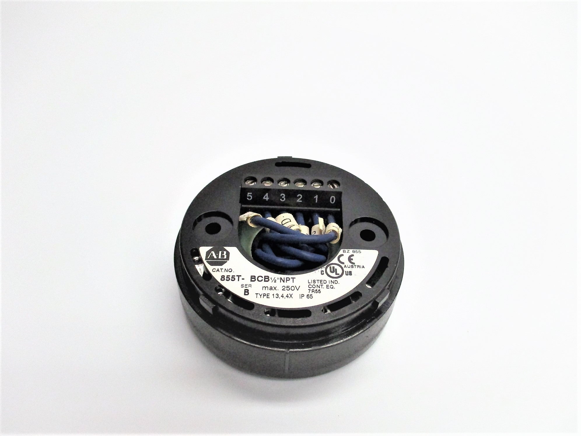 ALLEN BRADLEY 855T-BCB SER. B 250V UNMP