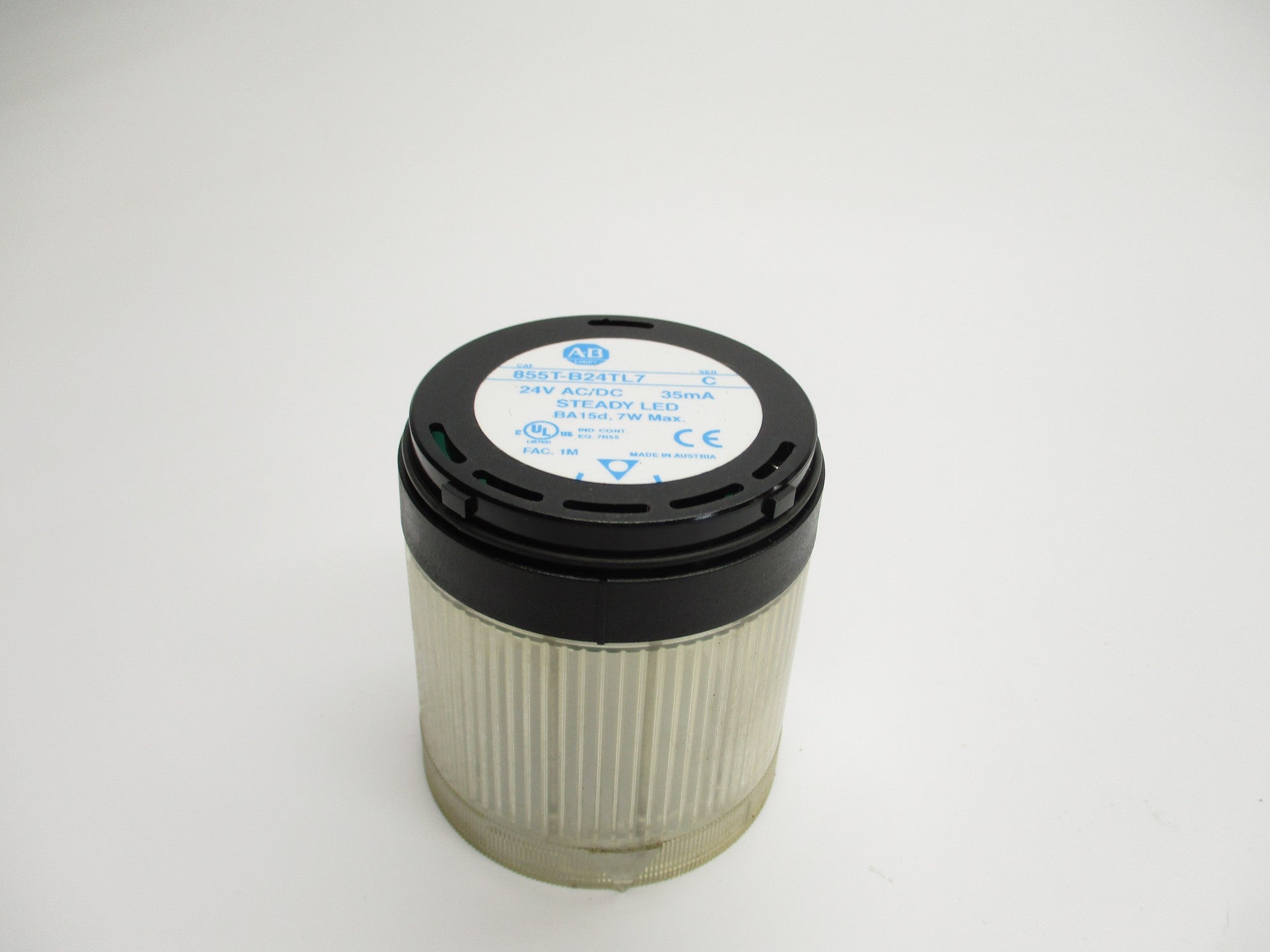 ALLEN BRADLEY 855T-B24TL7 SER. C (NO BULB) UNMP