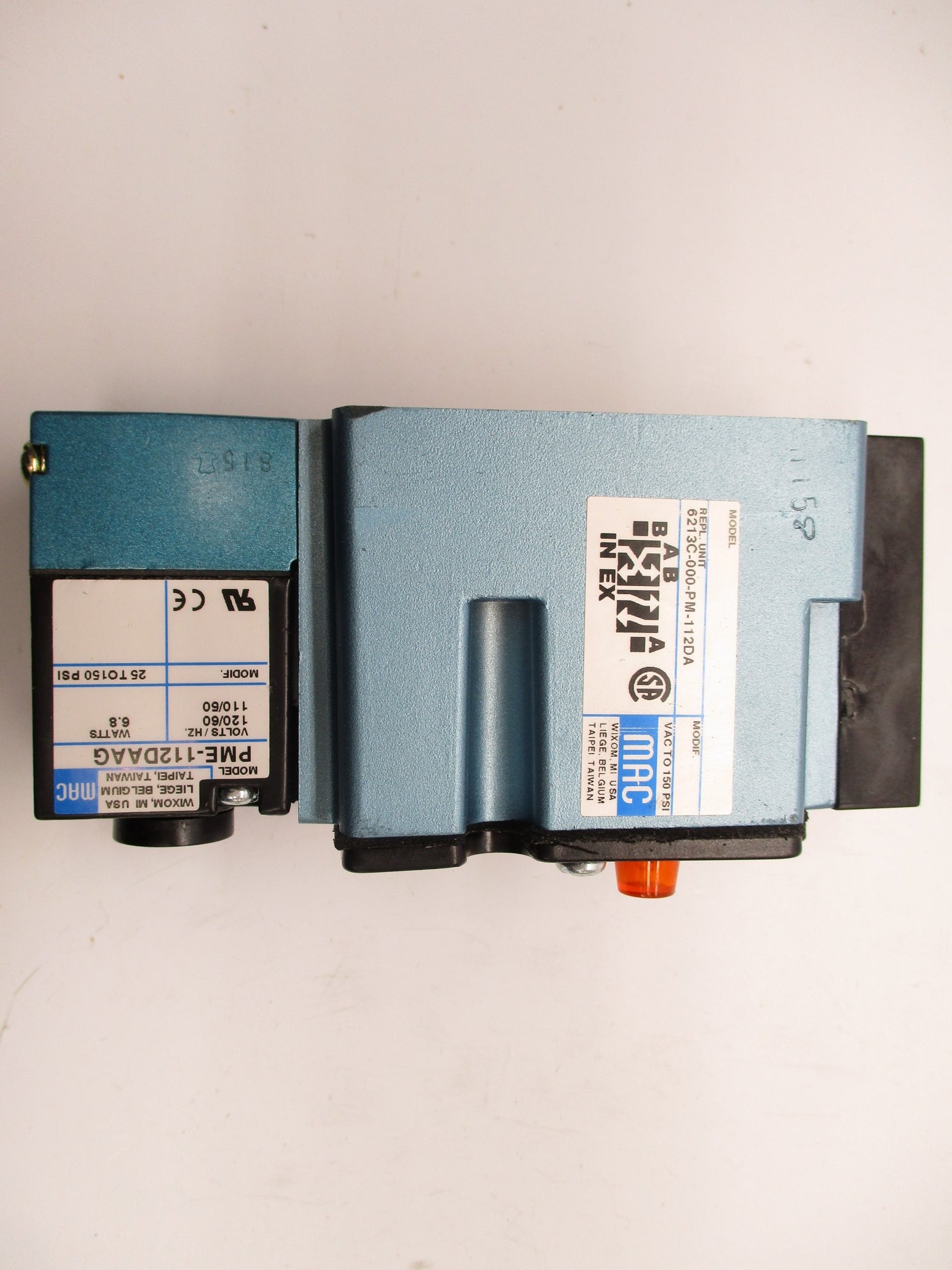 MAC 6213C-000-PM-112DA 120/60 110/50 NSMP