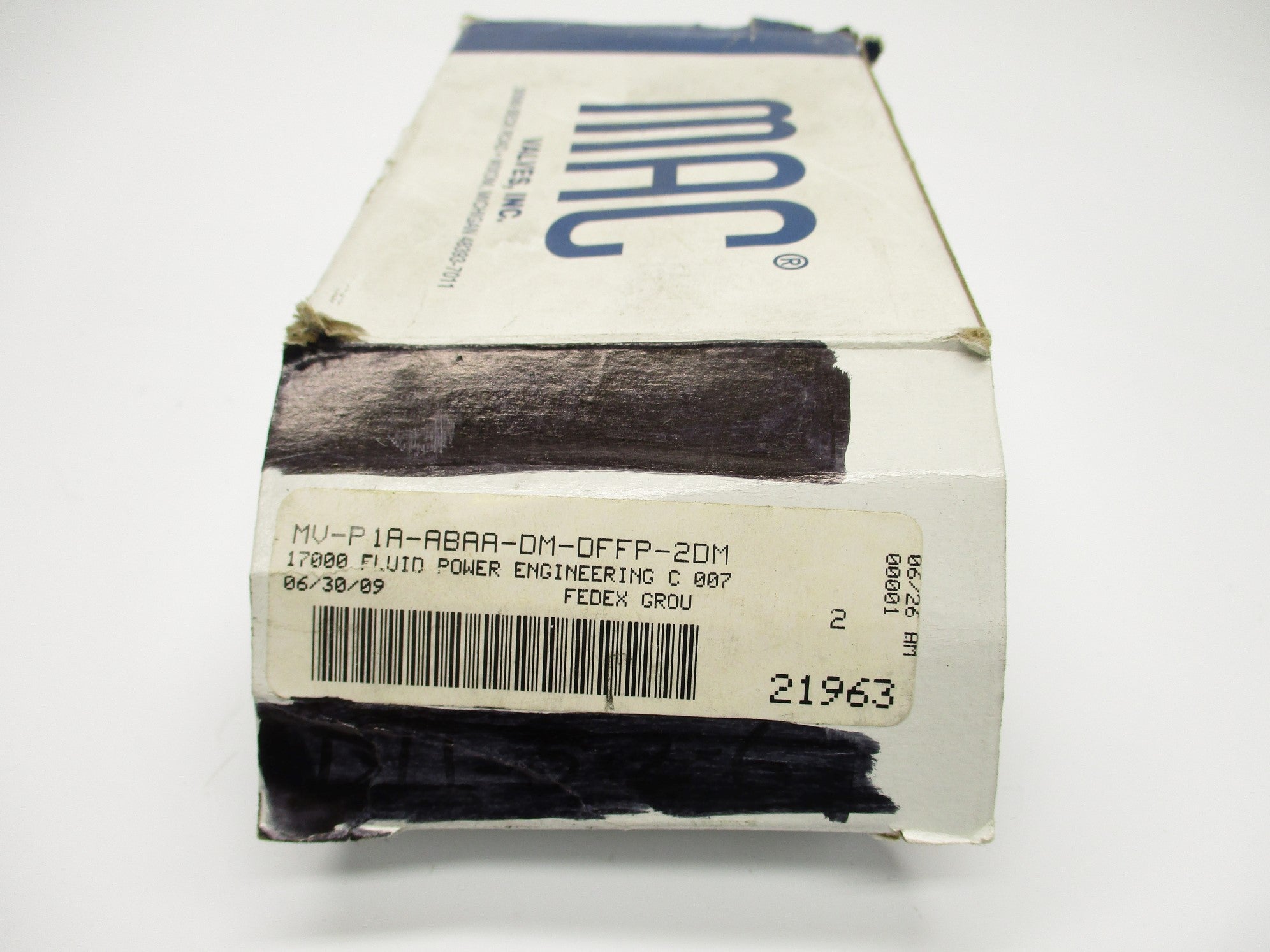 MAC MV-P1A-ABAA-DM-DFFP-2DM 24VDC NSMP