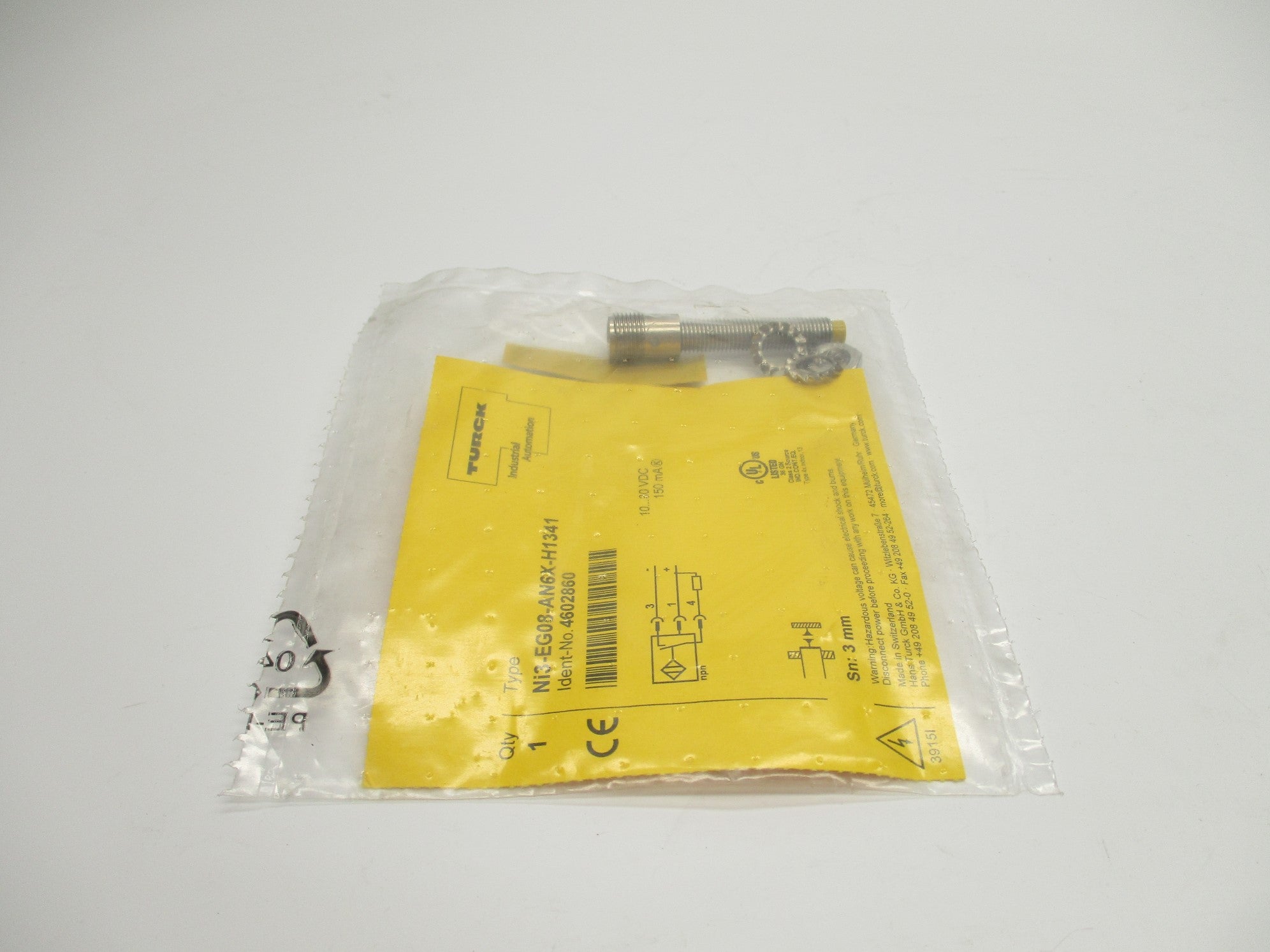 TURCK Ni3-EG08-AN6X-H1341 NSMP