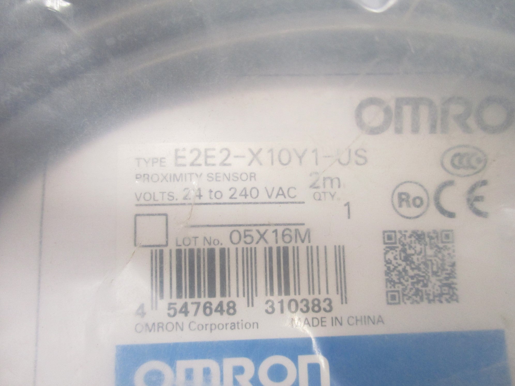 OMRON E2E2-X10Y1-US 24-240VAC NSMP