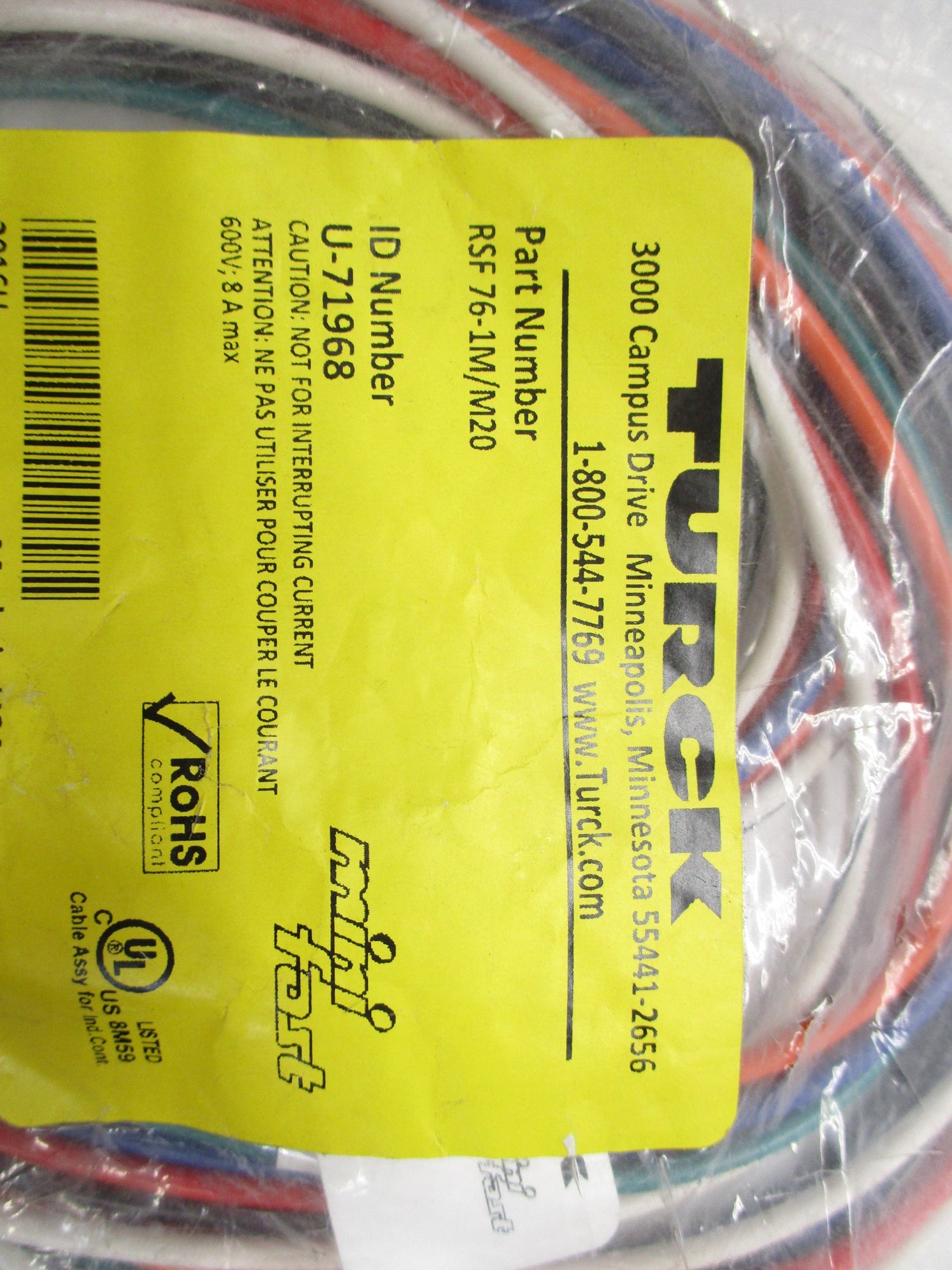 TURCK RSF76-1M/M20 NSMP