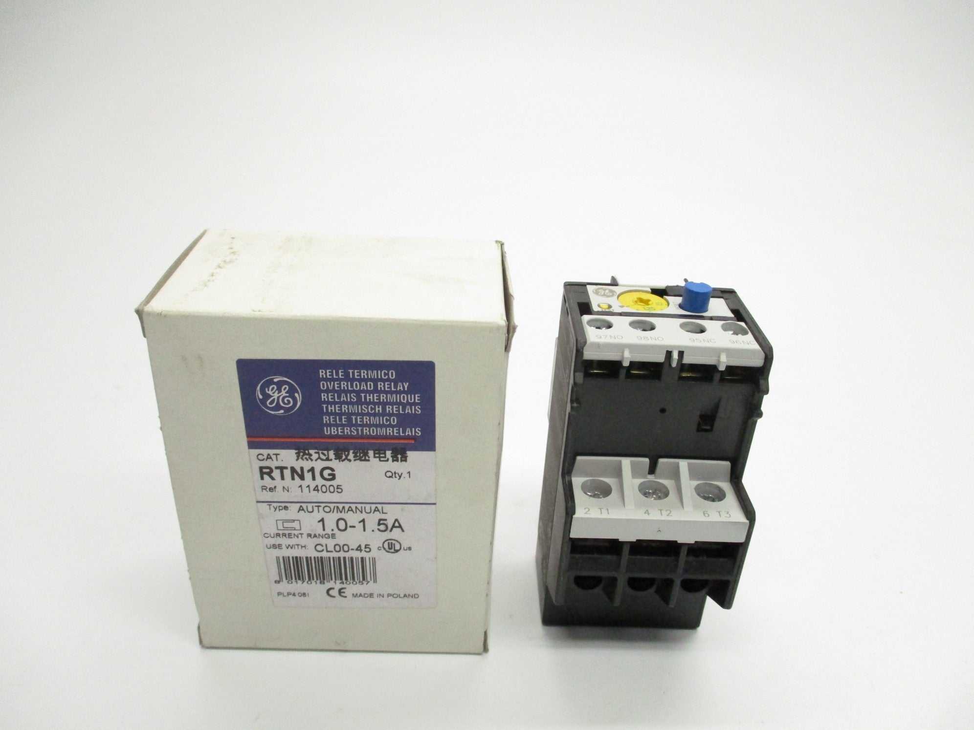 GENERAL ELECTRIC RTN1G 690V 1.0-1.5A NSMP