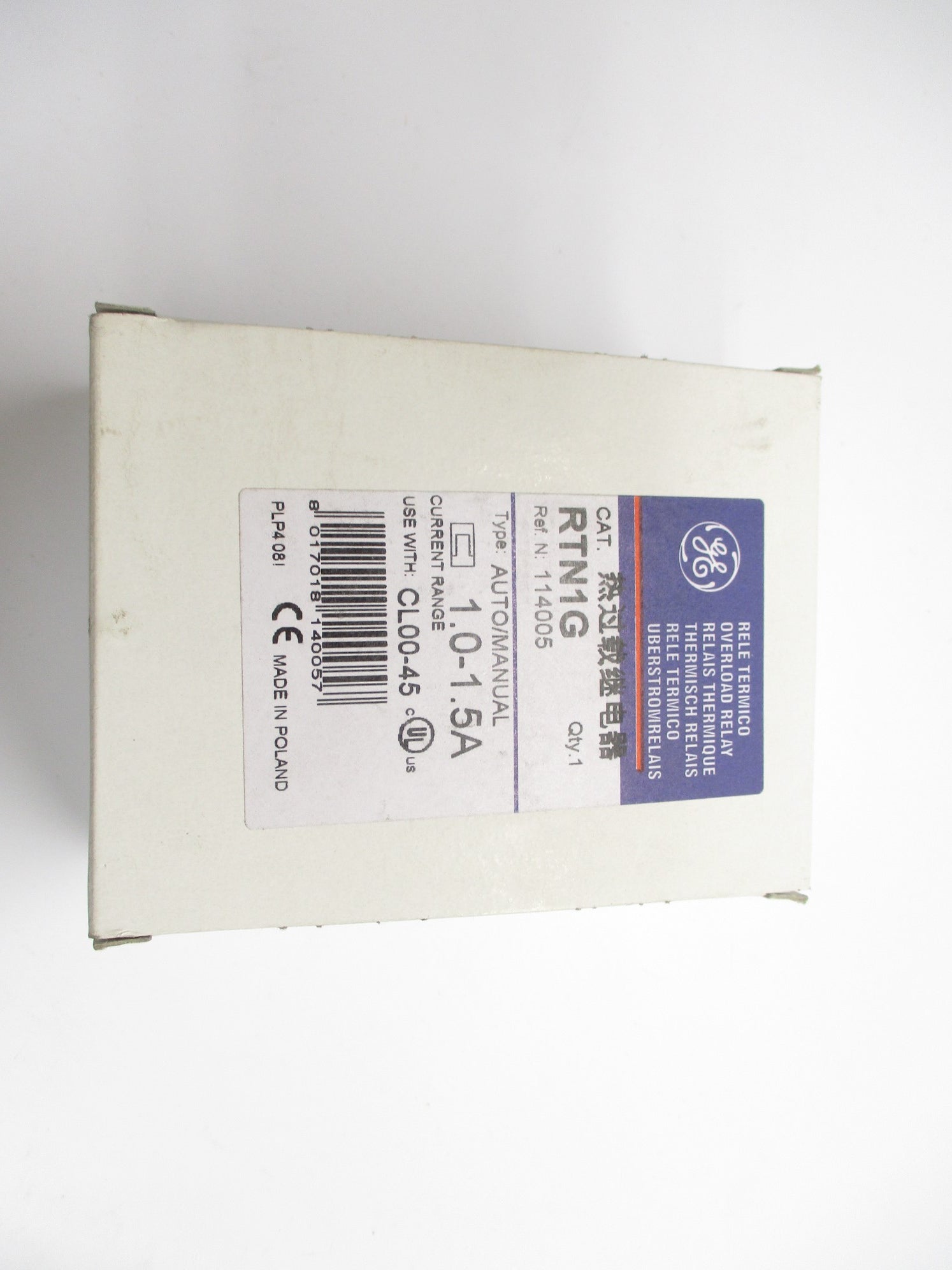 GENERAL ELECTRIC RTN1G 690V 1.0-1.5A NSMP