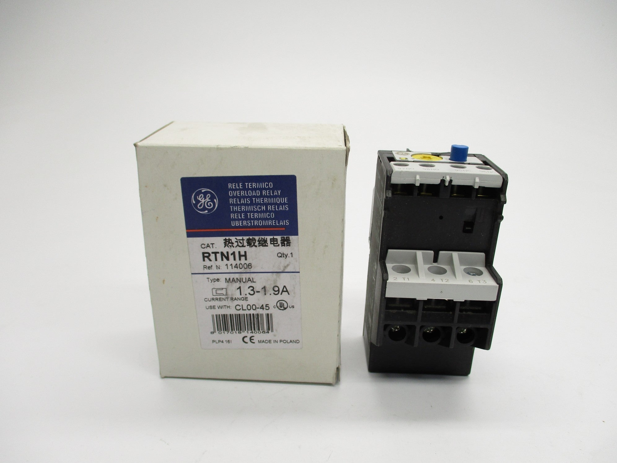 GENERAL ELECTRIC RTN1H 690V 1.3-1.9A NSMP