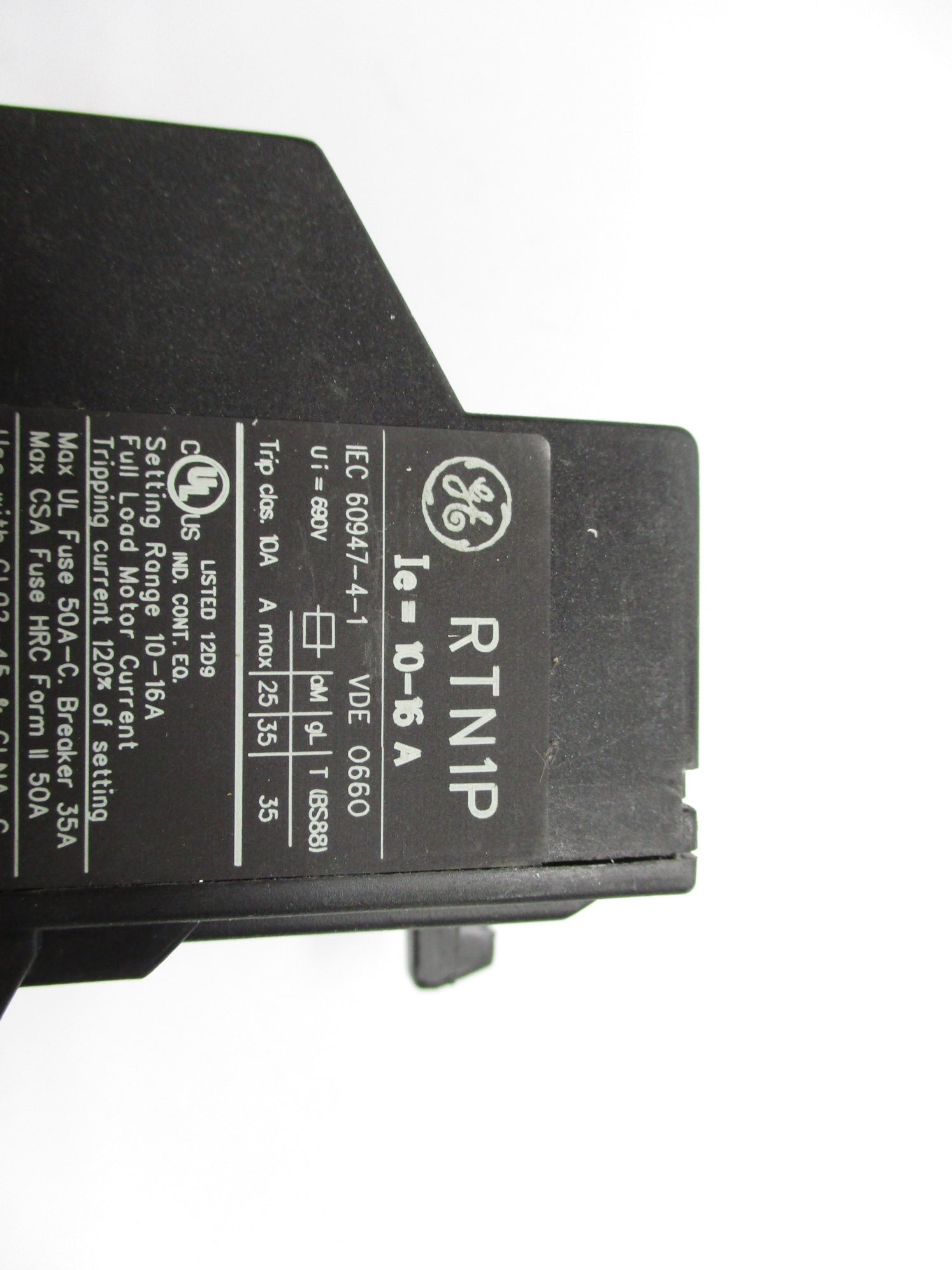 GENERAL ELECTRIC RTN1P 690V 10-16A NSMP