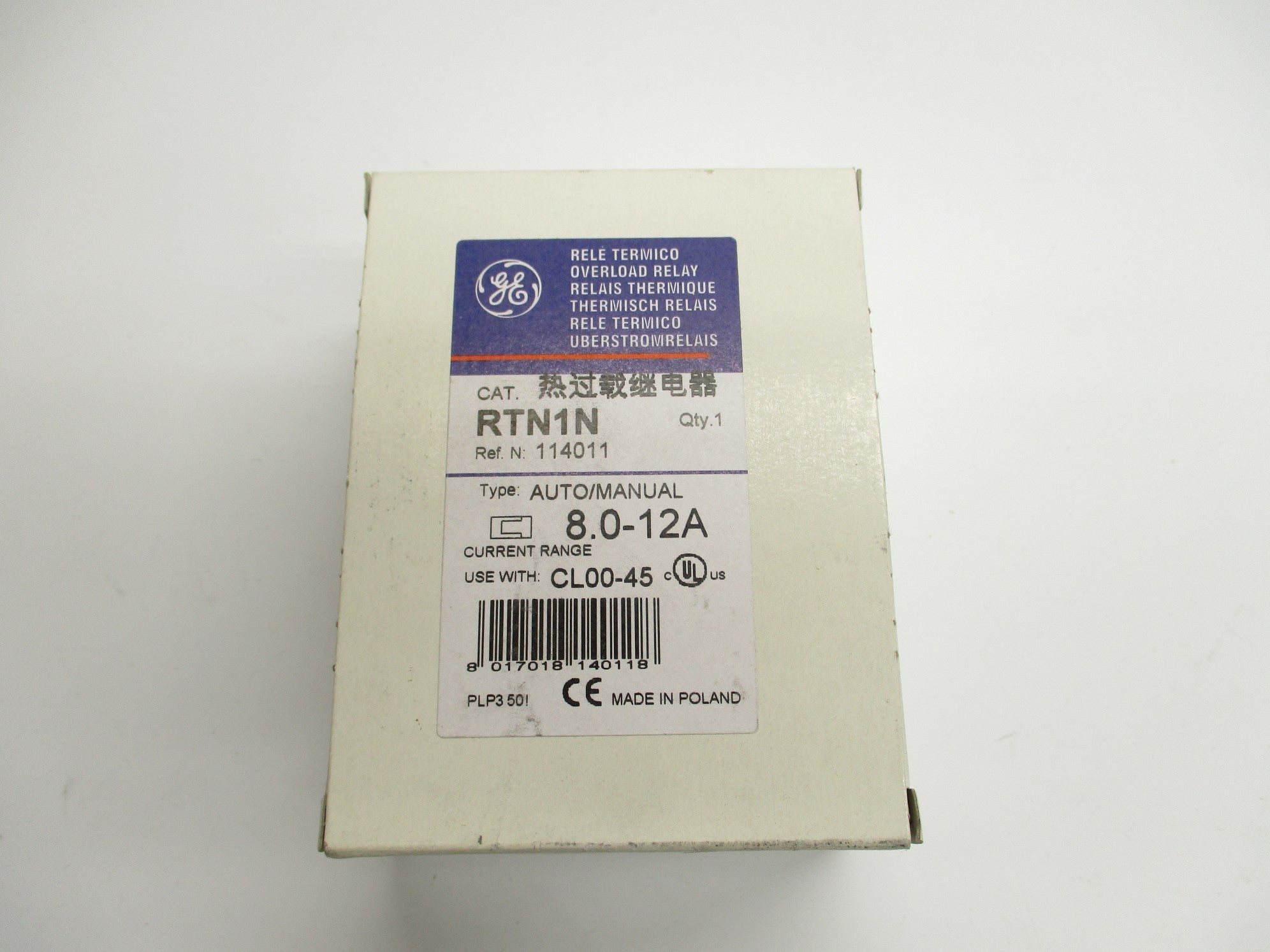 GENERAL ELECTRIC RTN1N 690V 8.0-12A NSMP