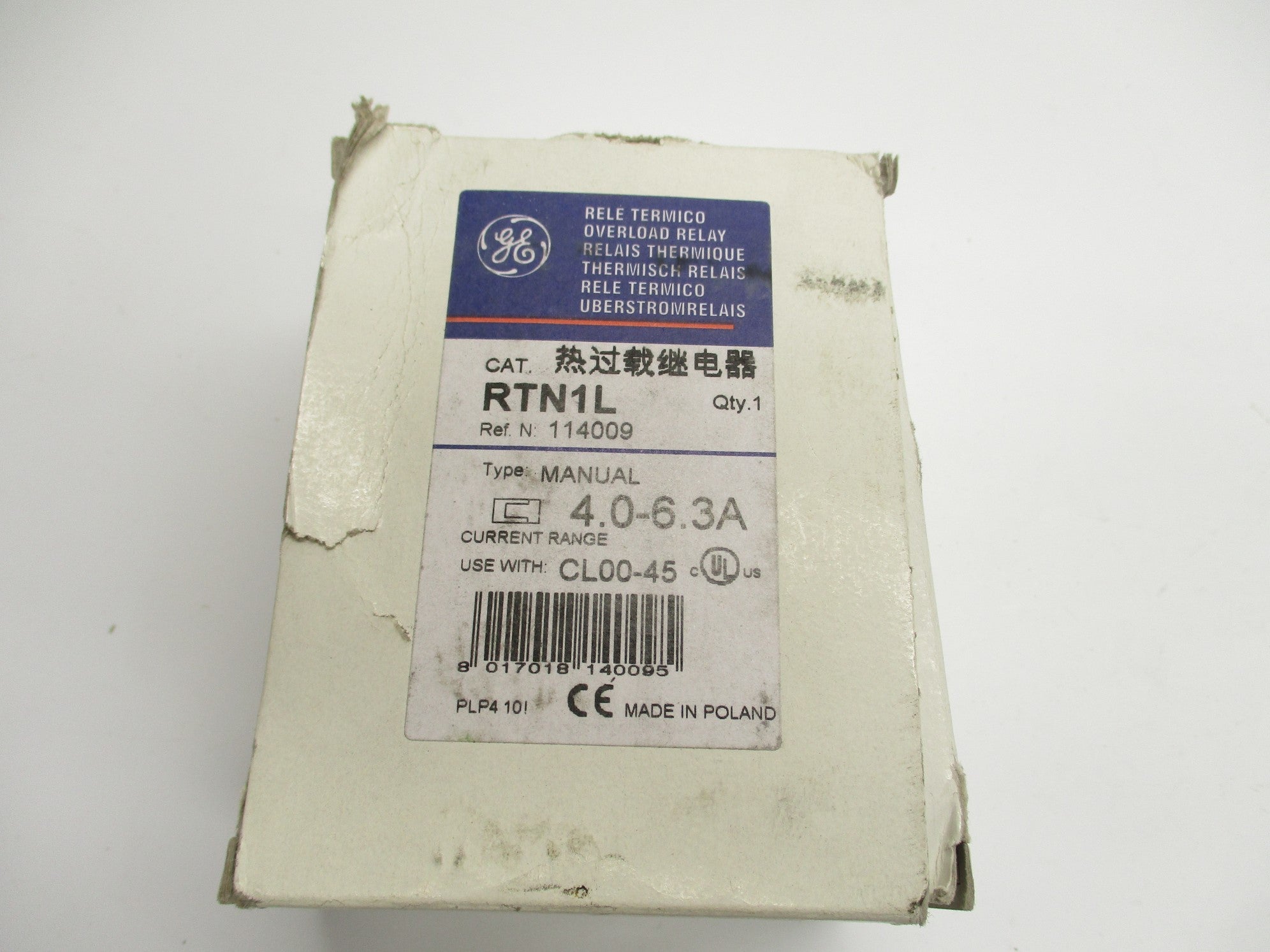 GENERAL ELECTRIC RTN1L 690V 4.0-6.3A NSMP