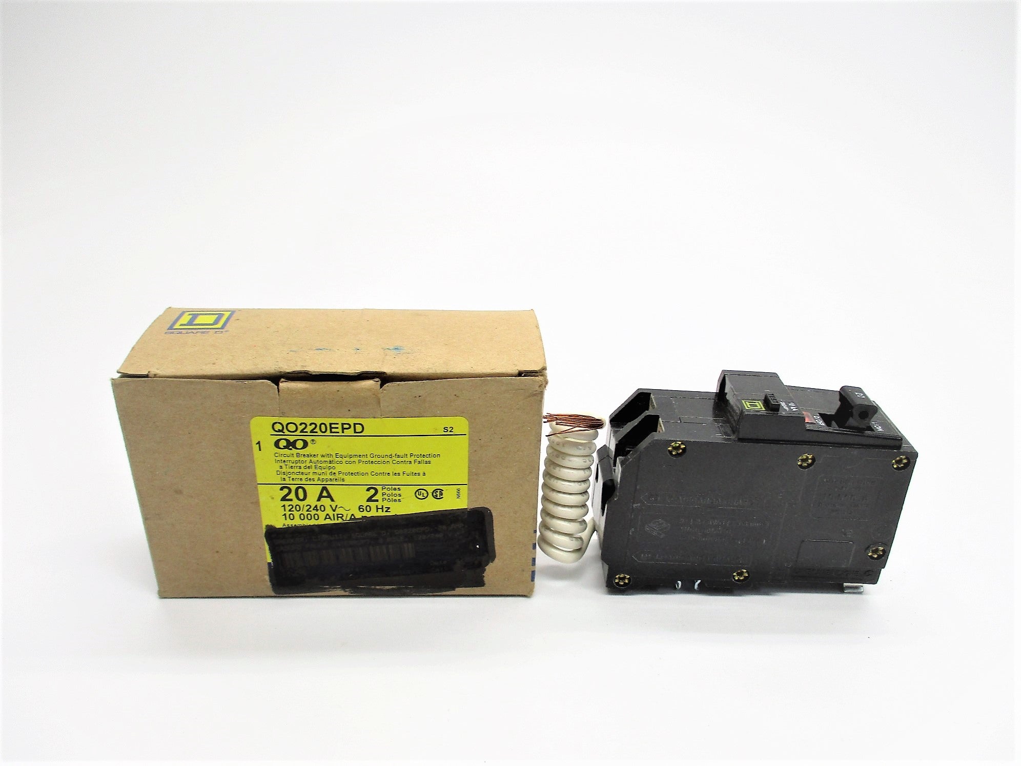 SQUARE D QO220EPD 20A 120/240V NSMP