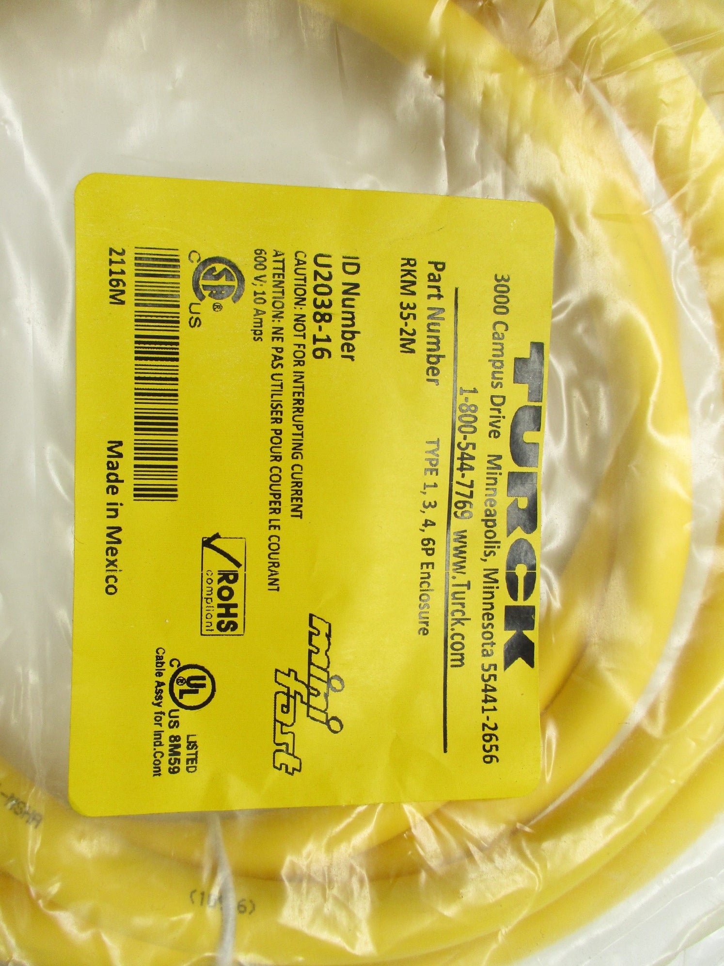 TURCK RKM35-2M NSMP