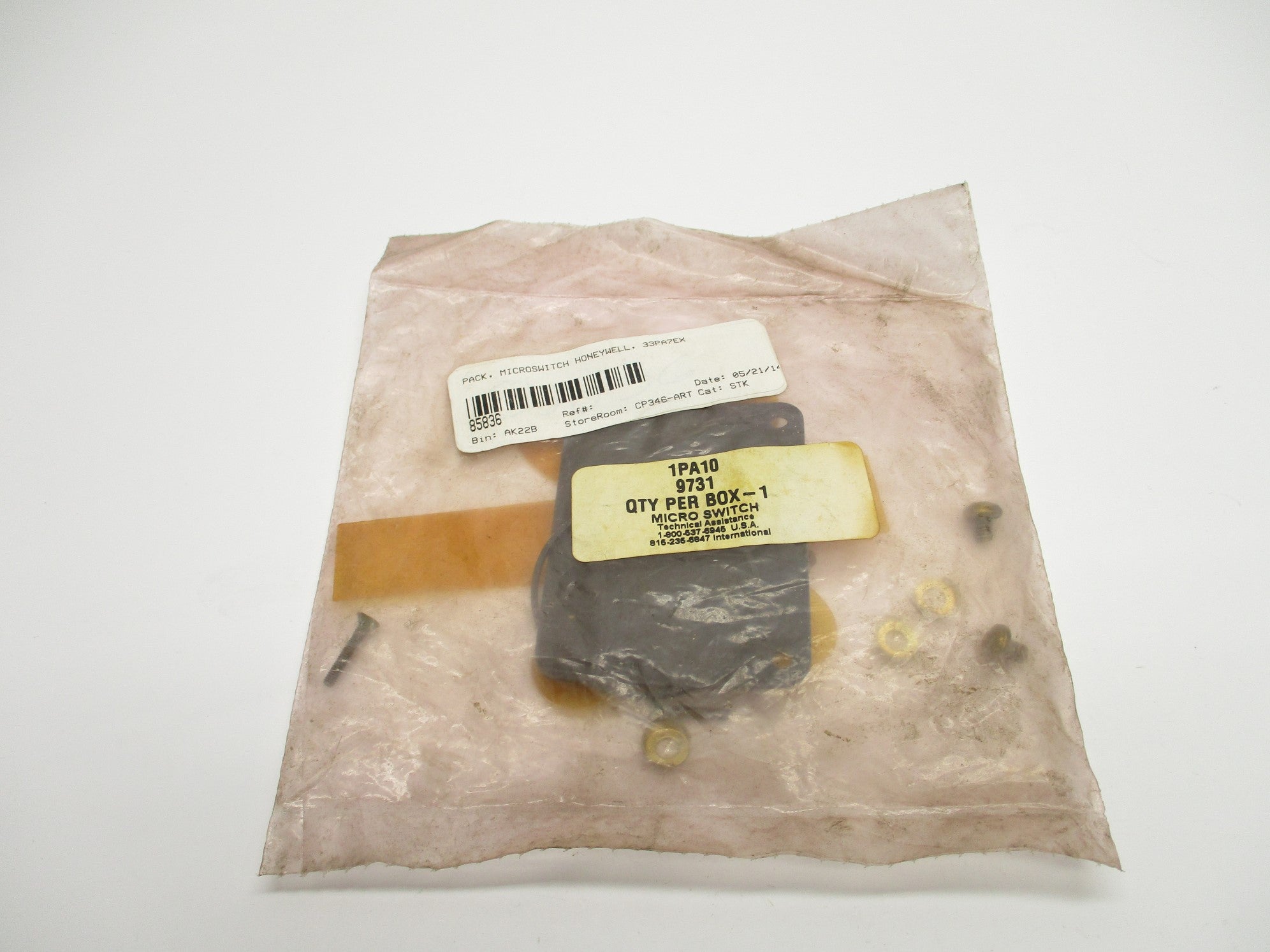 MICRO SWITCH 1PA10 NSMP