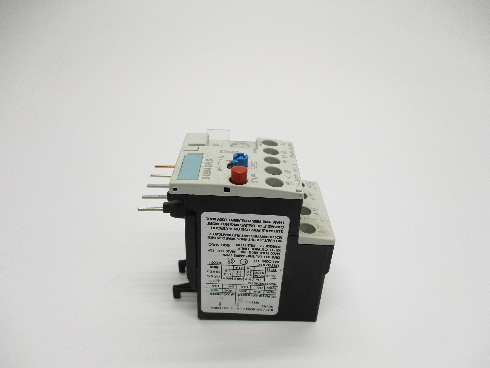SIEMENS 3RU1116-1BB0 1.4-2.0A NSMP