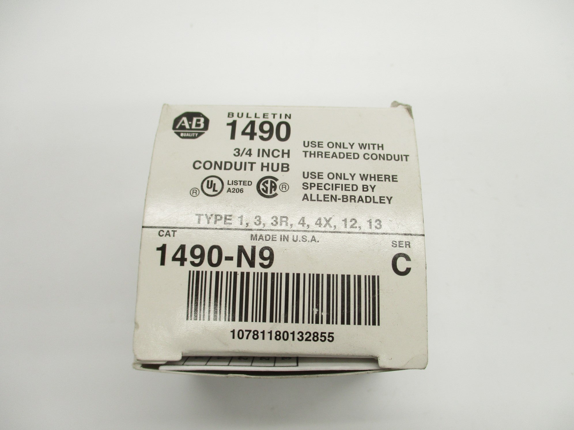 ALLEN BRADLEY 1490-N9 SER. C (WH) NSMP