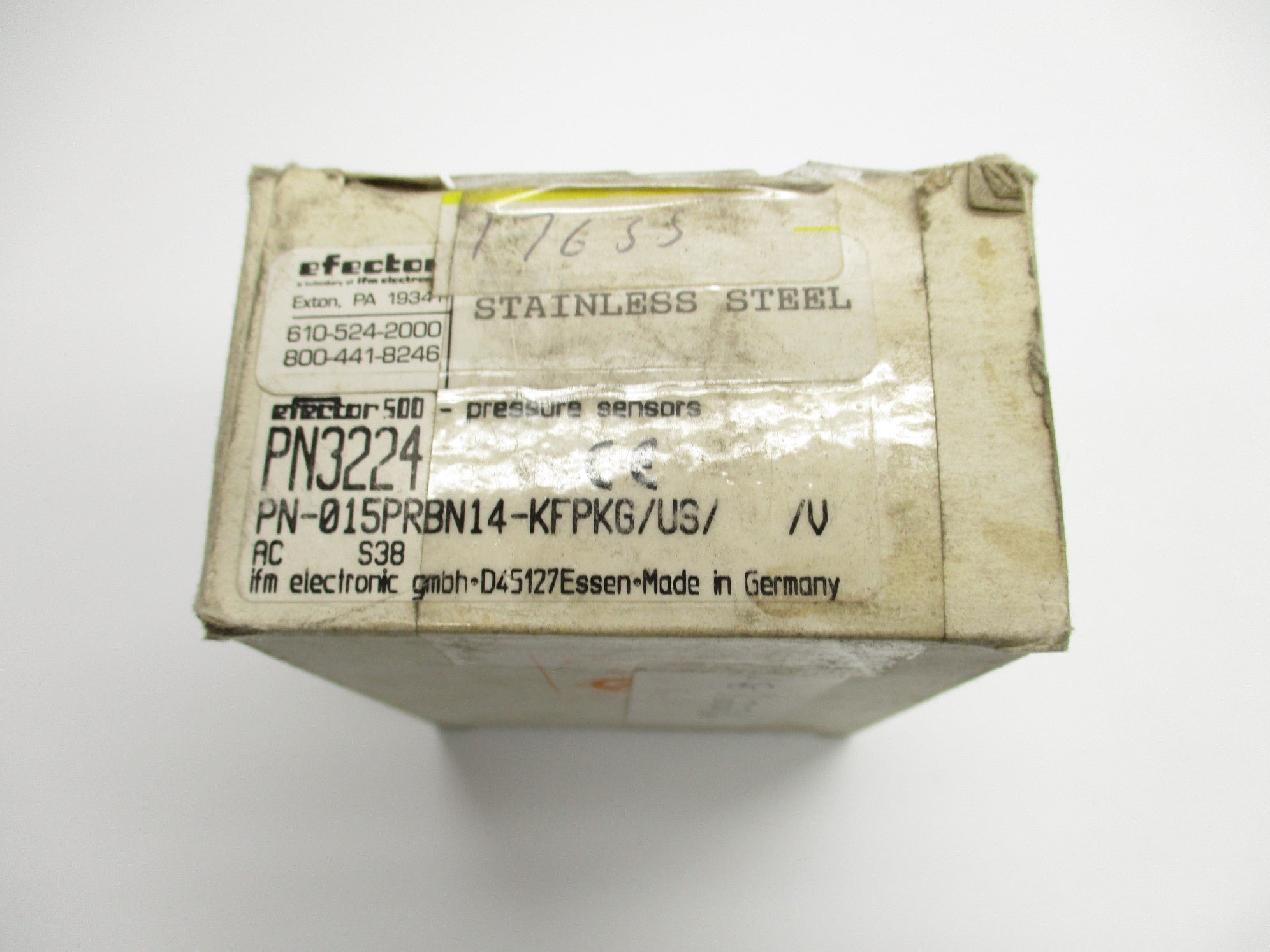 IFM EFECTOR PN3224 150PSI NSMP