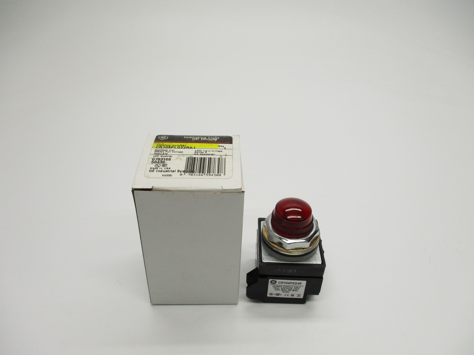 GENERAL ELECTRIC CR104PLG22RA1 SER. A NSMP