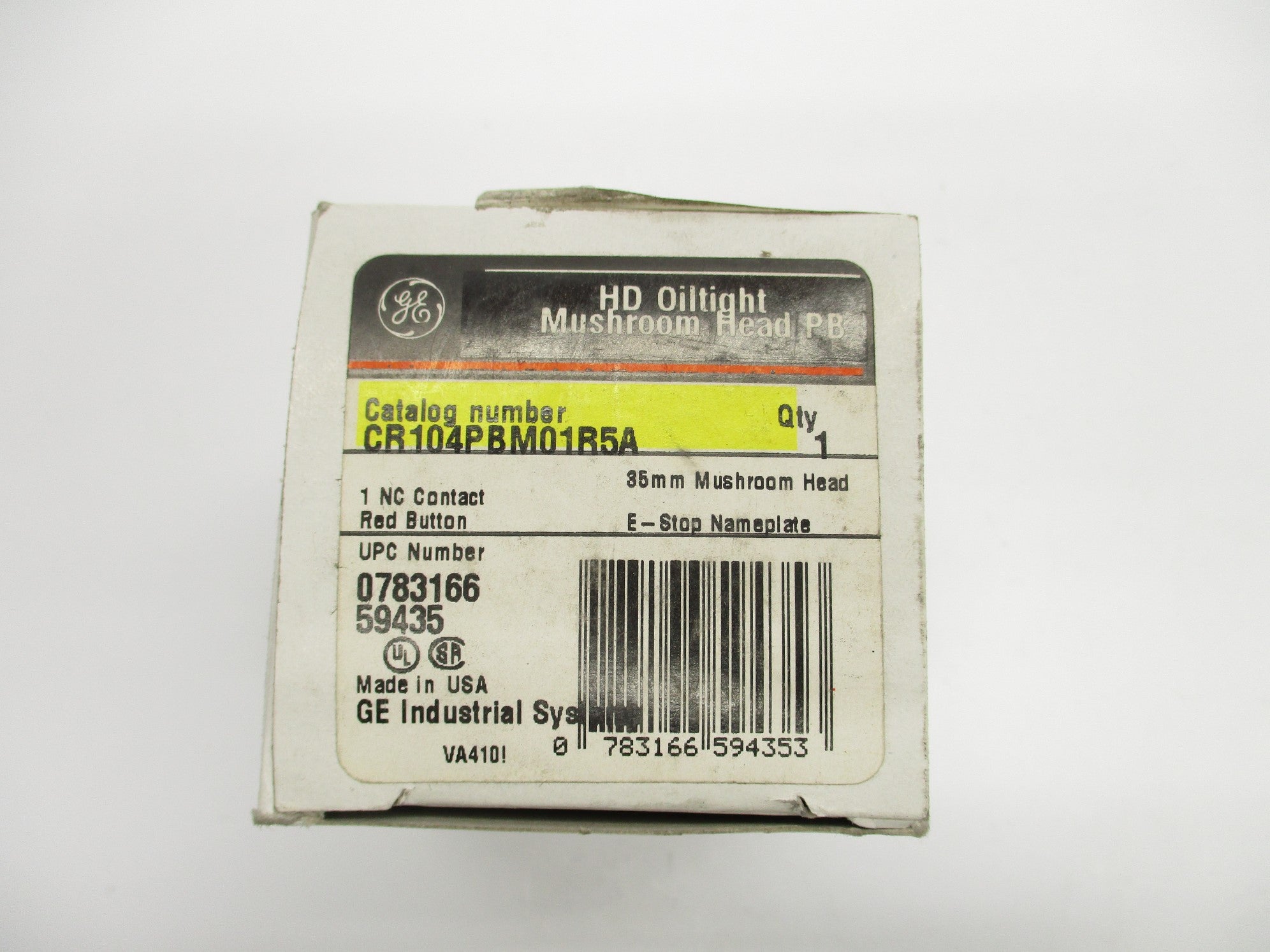 GENERAL ELECTRIC CR104PBM01R5A NSMP