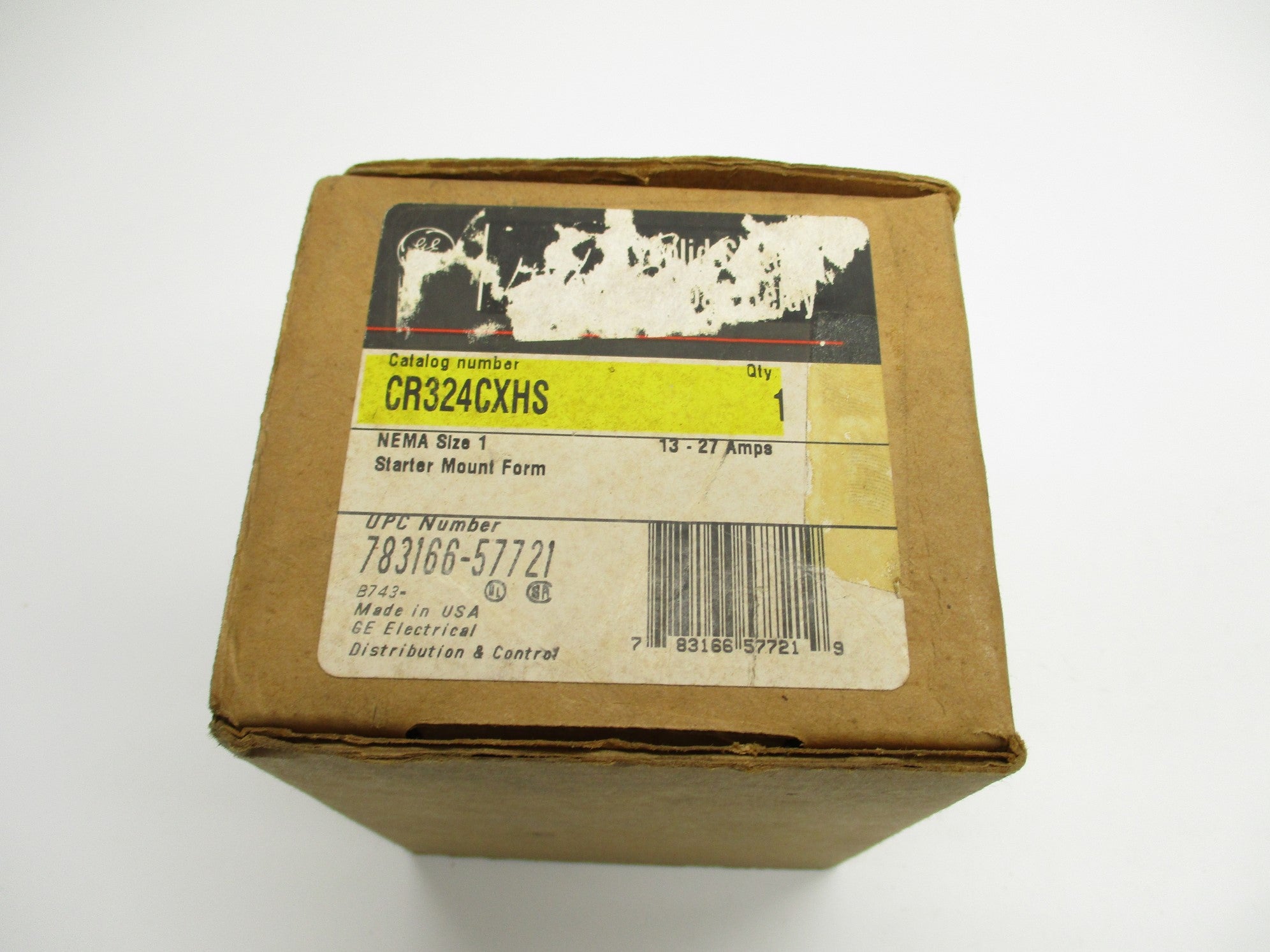 GENERAL ELECTRIC CR324CXHS 600VAC 13-27A NSMP