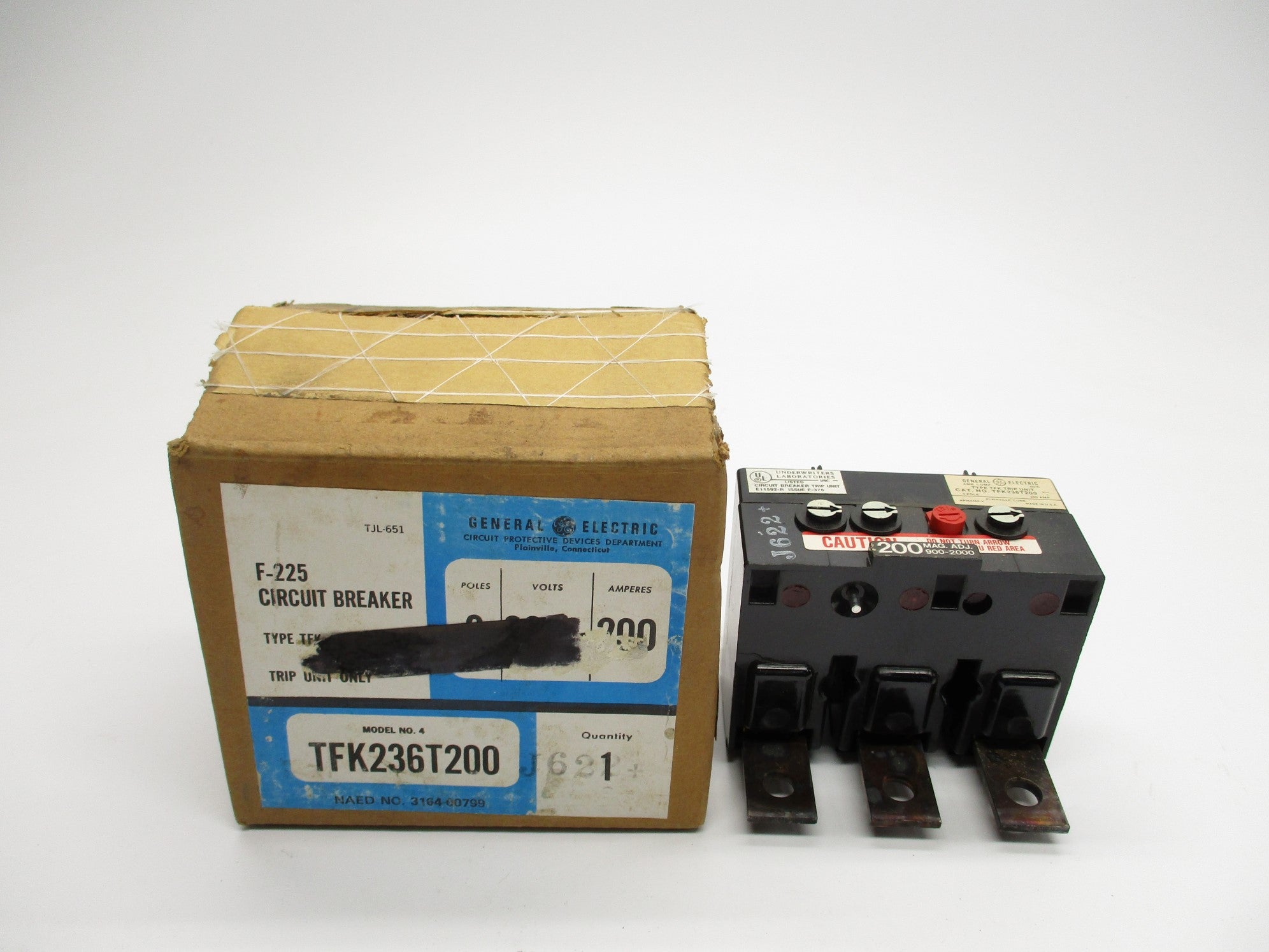 GENERAL ELECTRIC TFK236T200 600VAC 200A NSMP