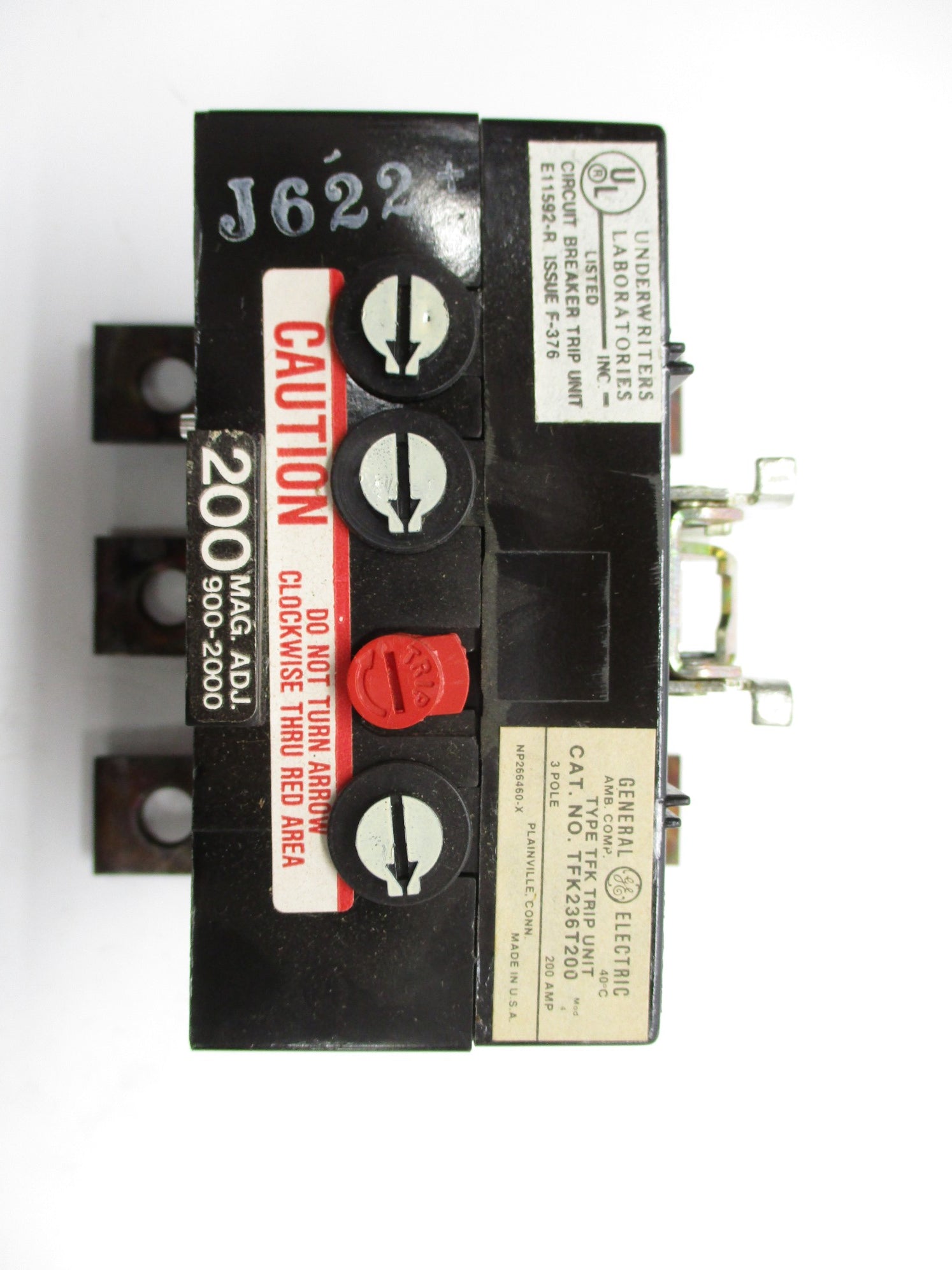 GENERAL ELECTRIC TFK236T200 600VAC 200A NSMP