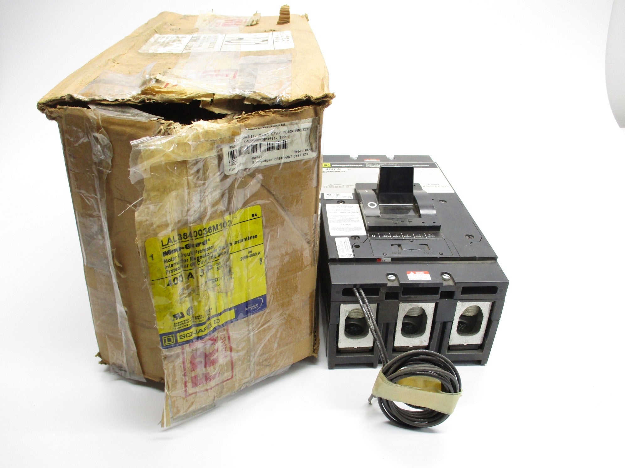 SQUARE D LAL3640036M1021 600V 400A (GREY) NSMP