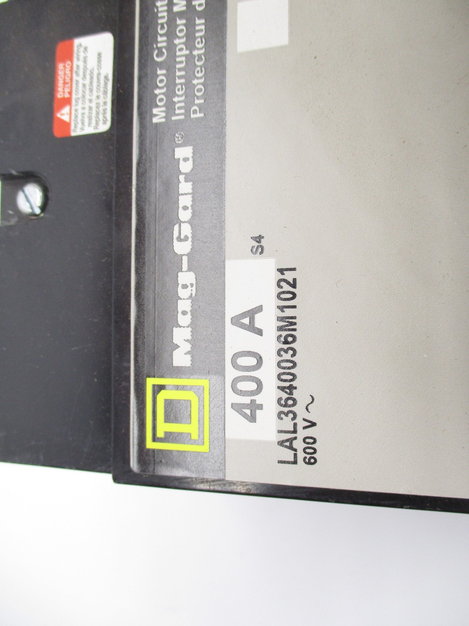 SQUARE D LAL3640036M1021 600V 400A (GREY) NSMP