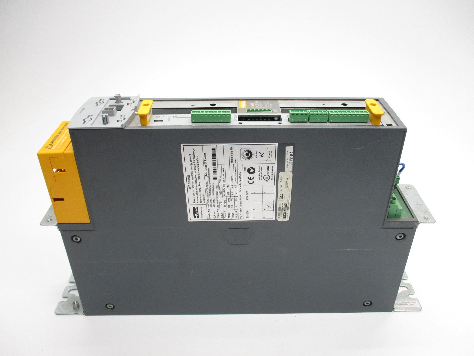 PARKER 890CD-531200B0-000-1B000 UNMP