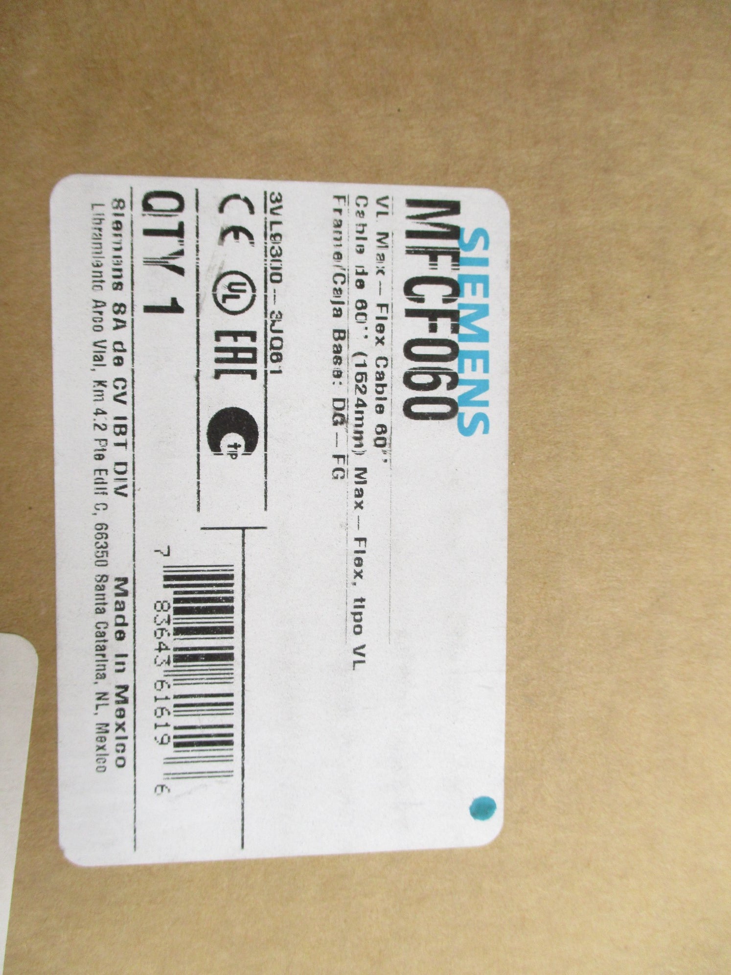 SIEMENS MFCF060 NSMP