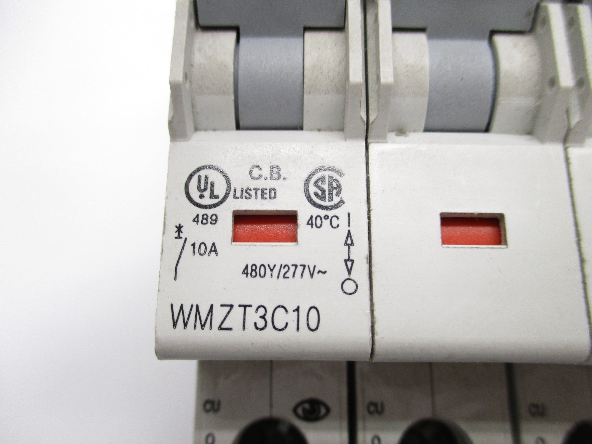 EATON WMZT3C10 277VAC 10A NSNP
