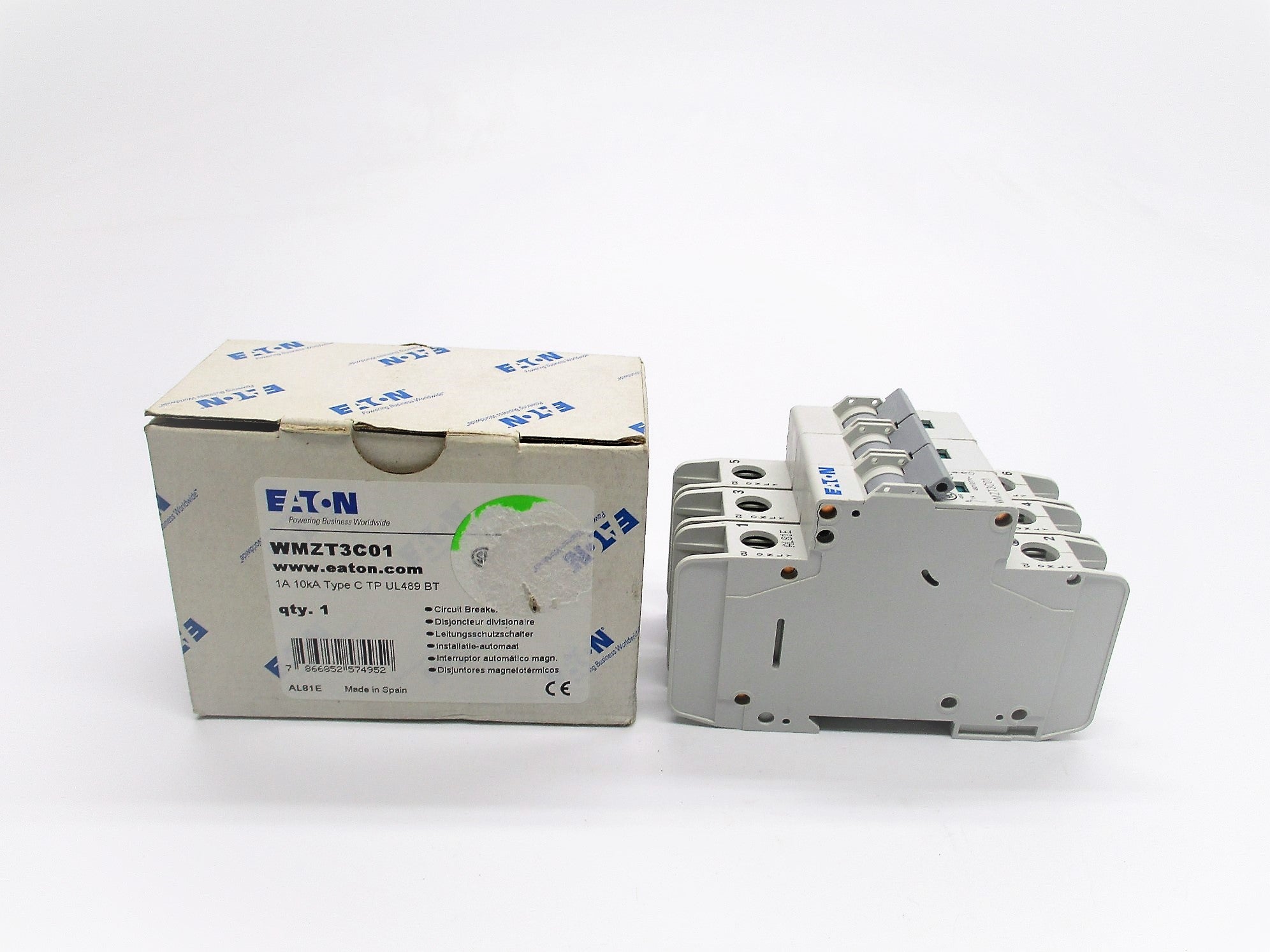 EATON WMZT3C01 1A 480/277VAC NSMP