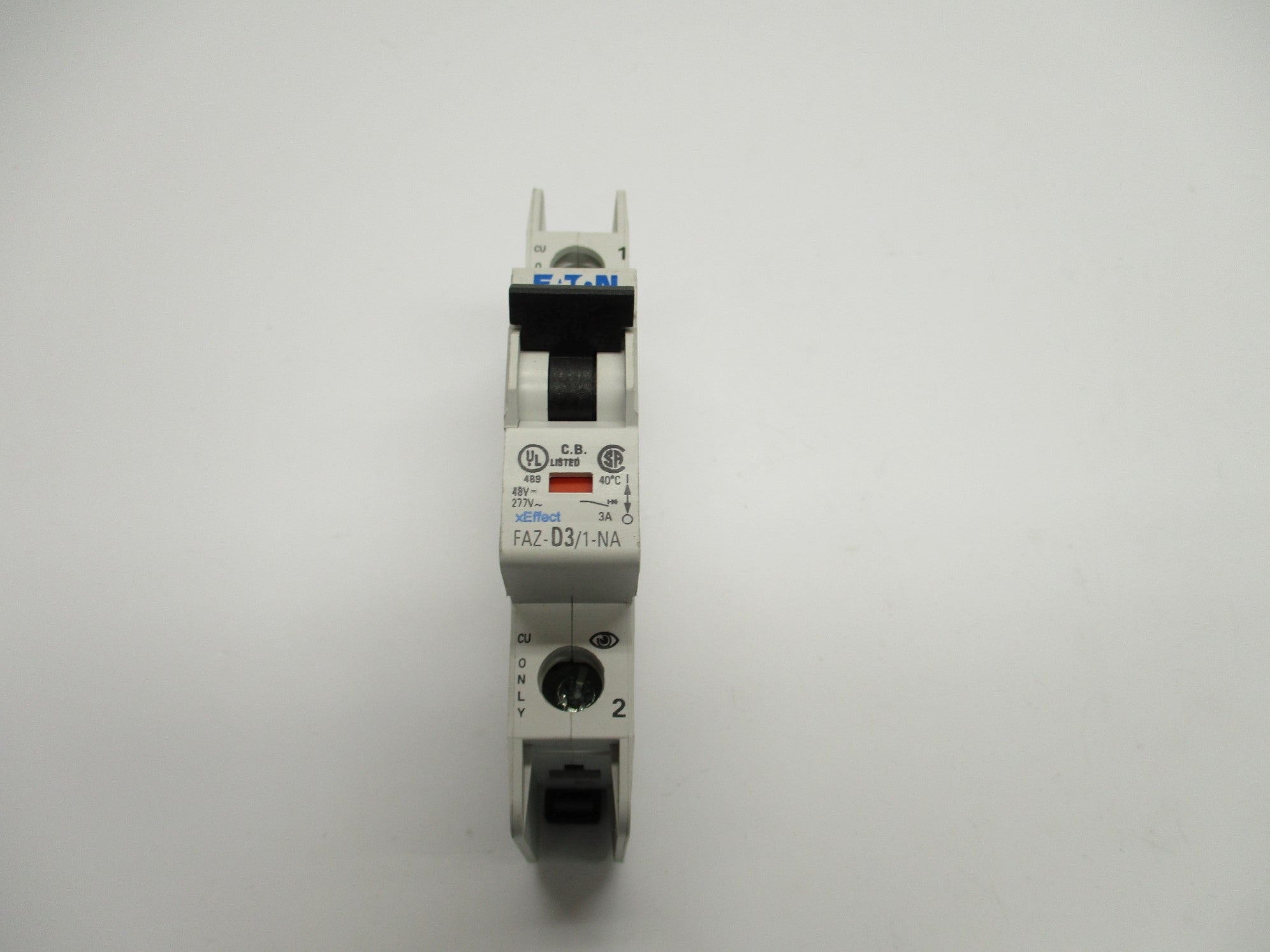 EATON FAZ-D3/1-NA-SP 3A 277V NSNP
