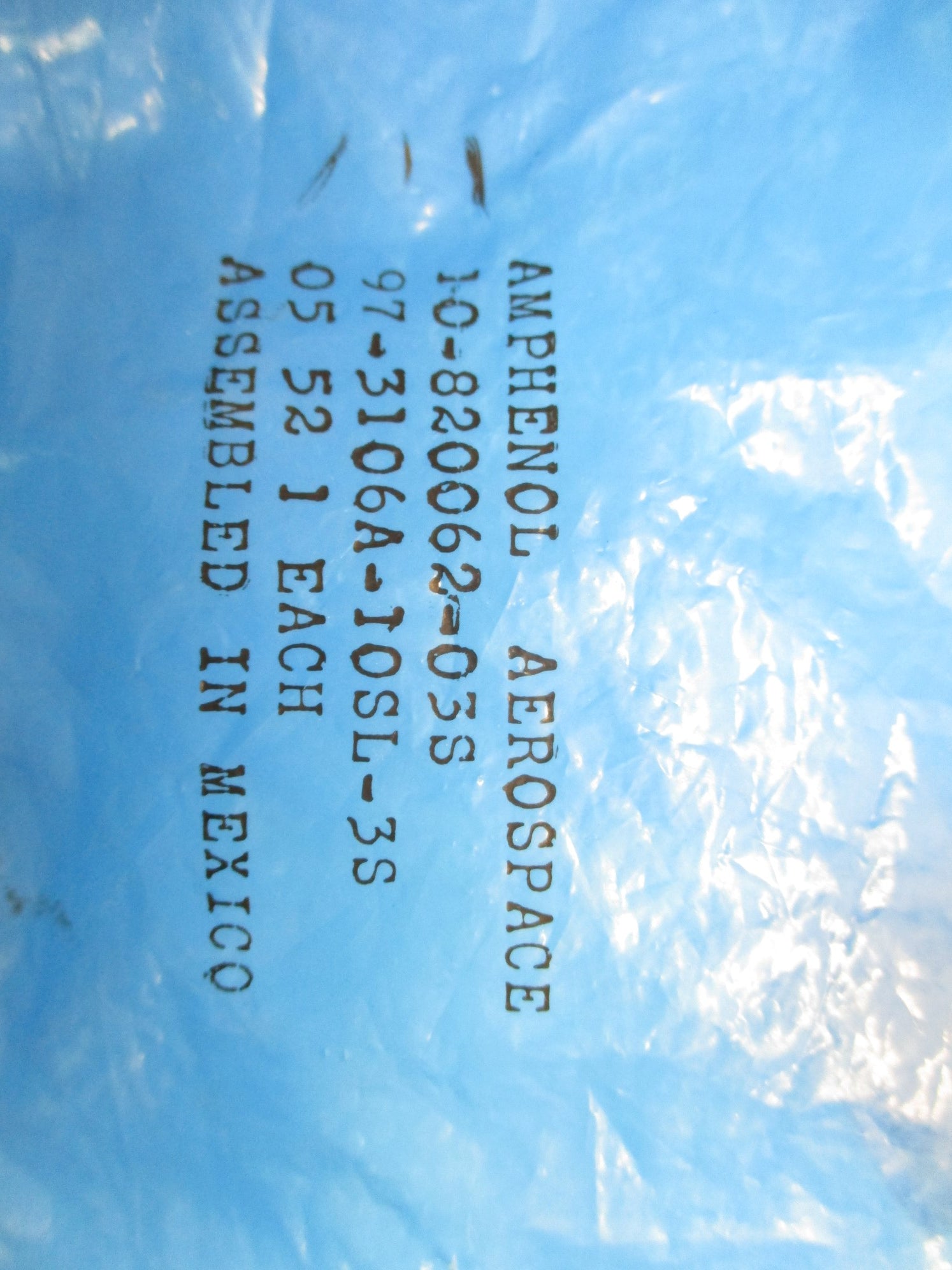 AMPHENOL 97-3106A-10SL-3S 10-820062-03S NSMP