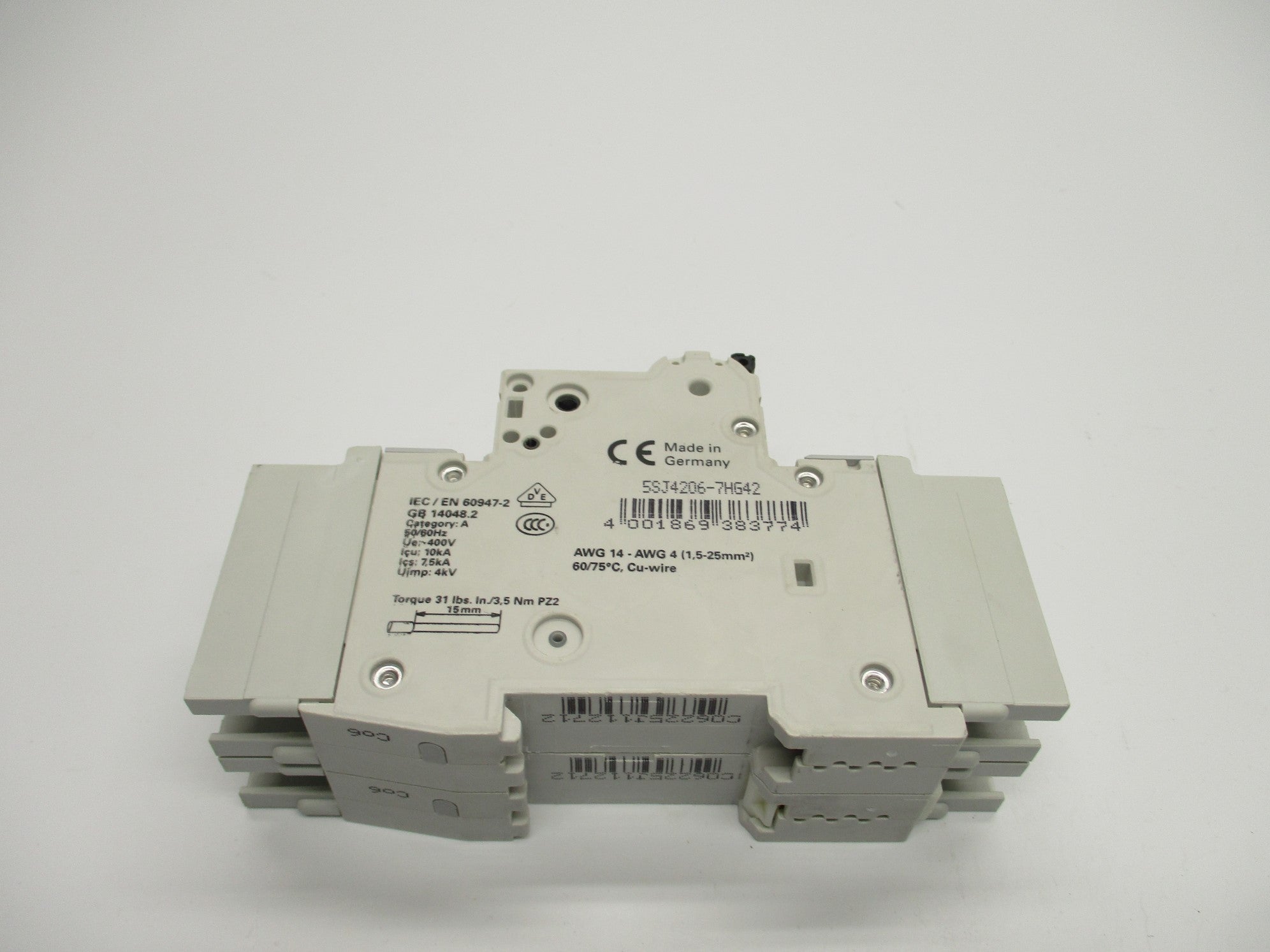 SIEMENS 5SJ4204-7HG42 6A 400V NSNP