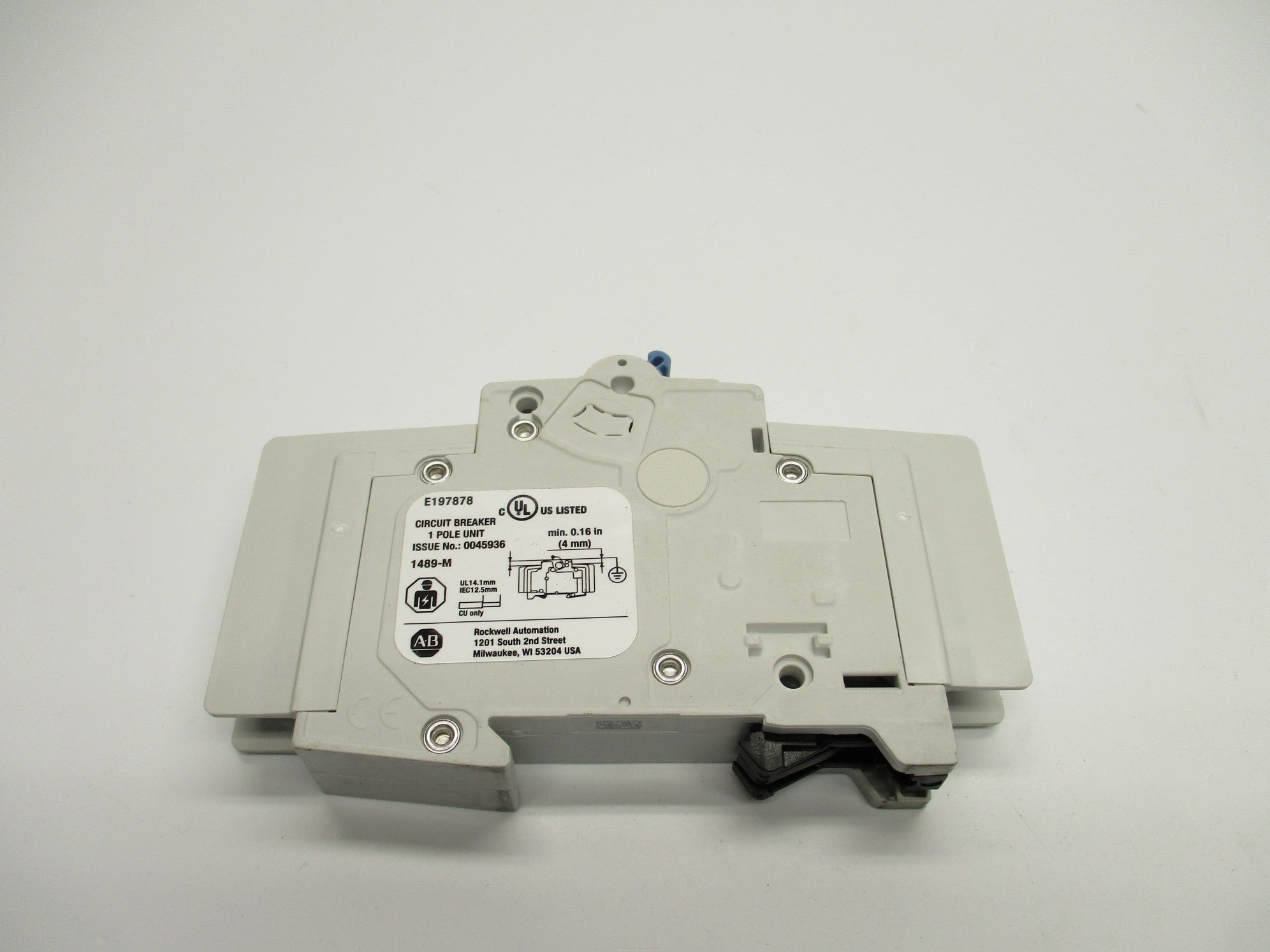 ALLEN BRADLEY 1489-M1C040 SER. D 277V 4A NSNP