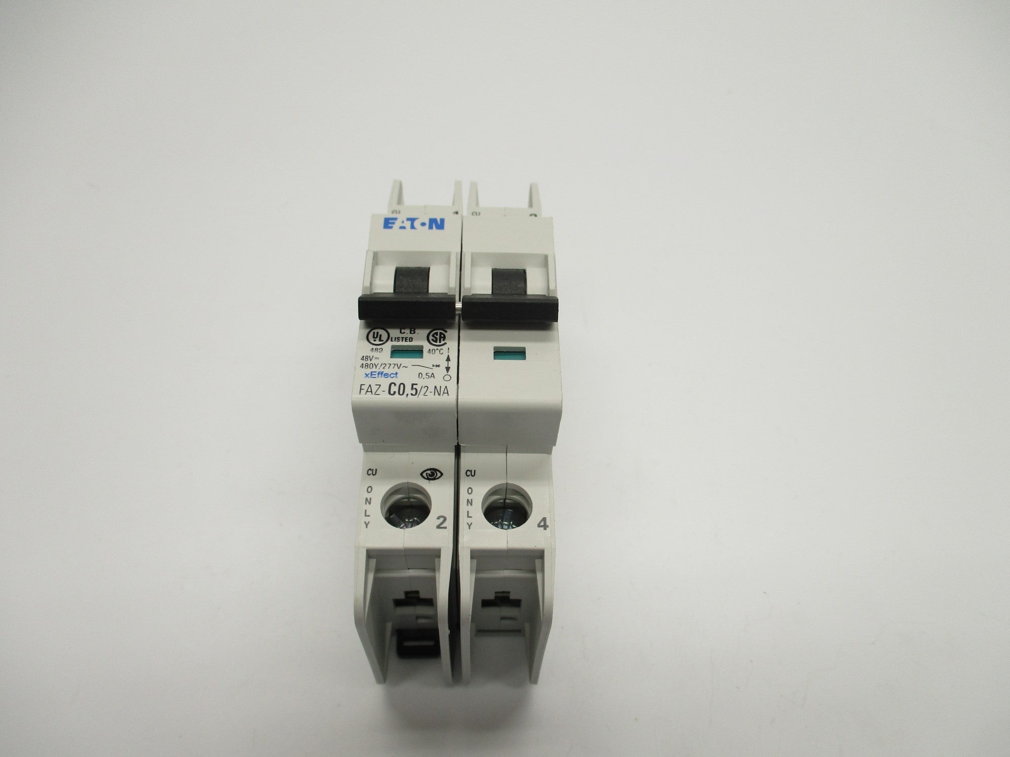 EATON FAZ-C0.5/2-NA 0.5A 480/277VAC NSMP
