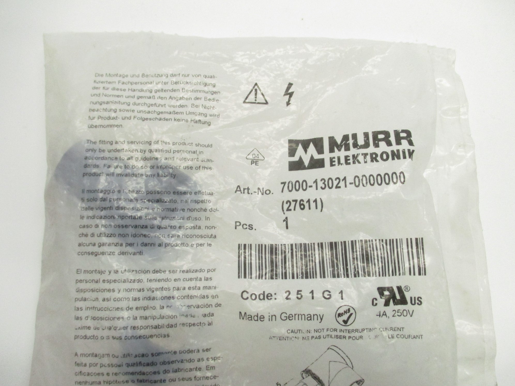 MURR ELEKTRONIK 7000-13021-0000000 NSMP