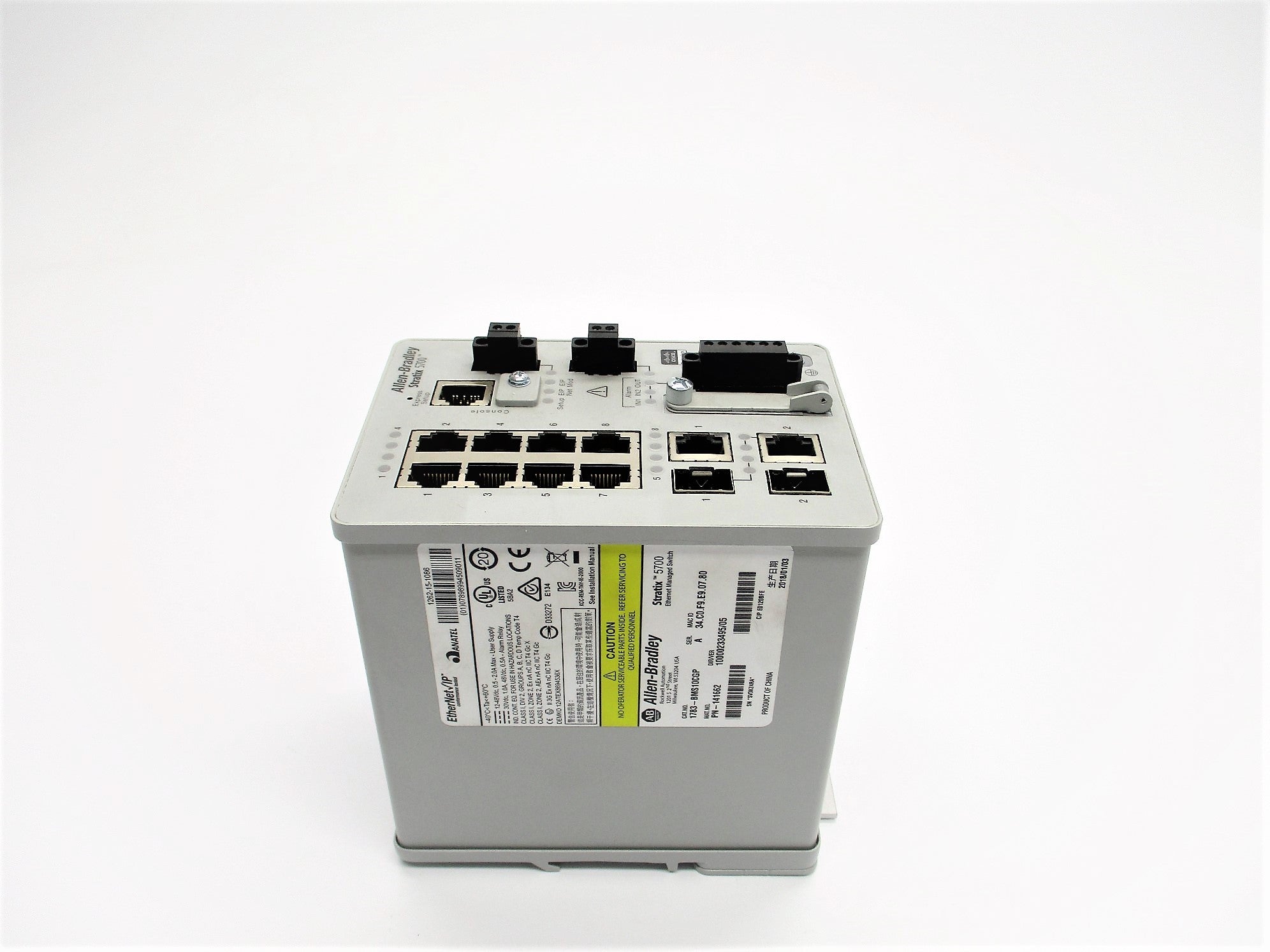 ALLEN BRADLEY 1783-BMS10CGP SER. A NSNP