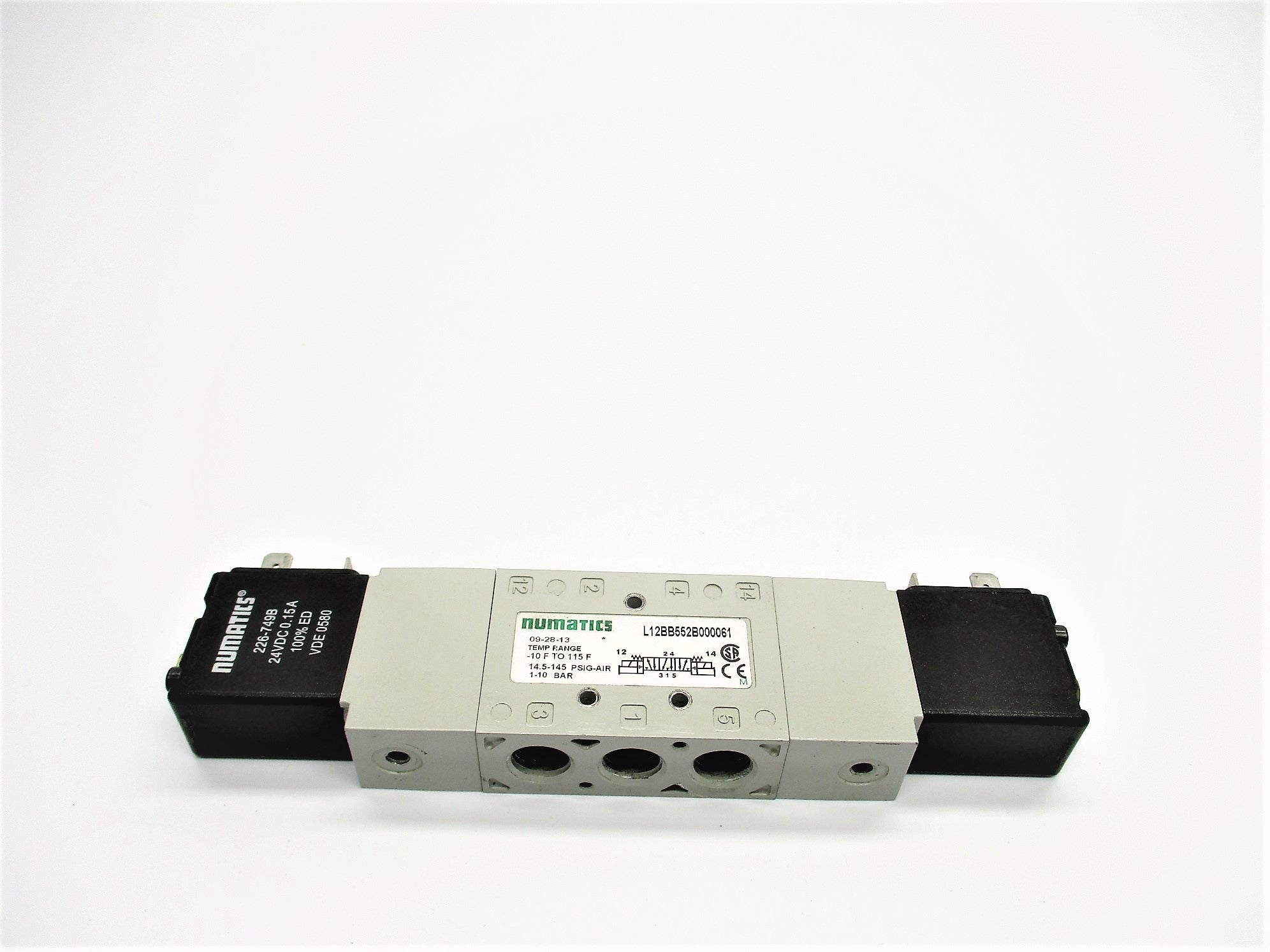 NUMATICS L12BB552B000061 24VDC UNMP
