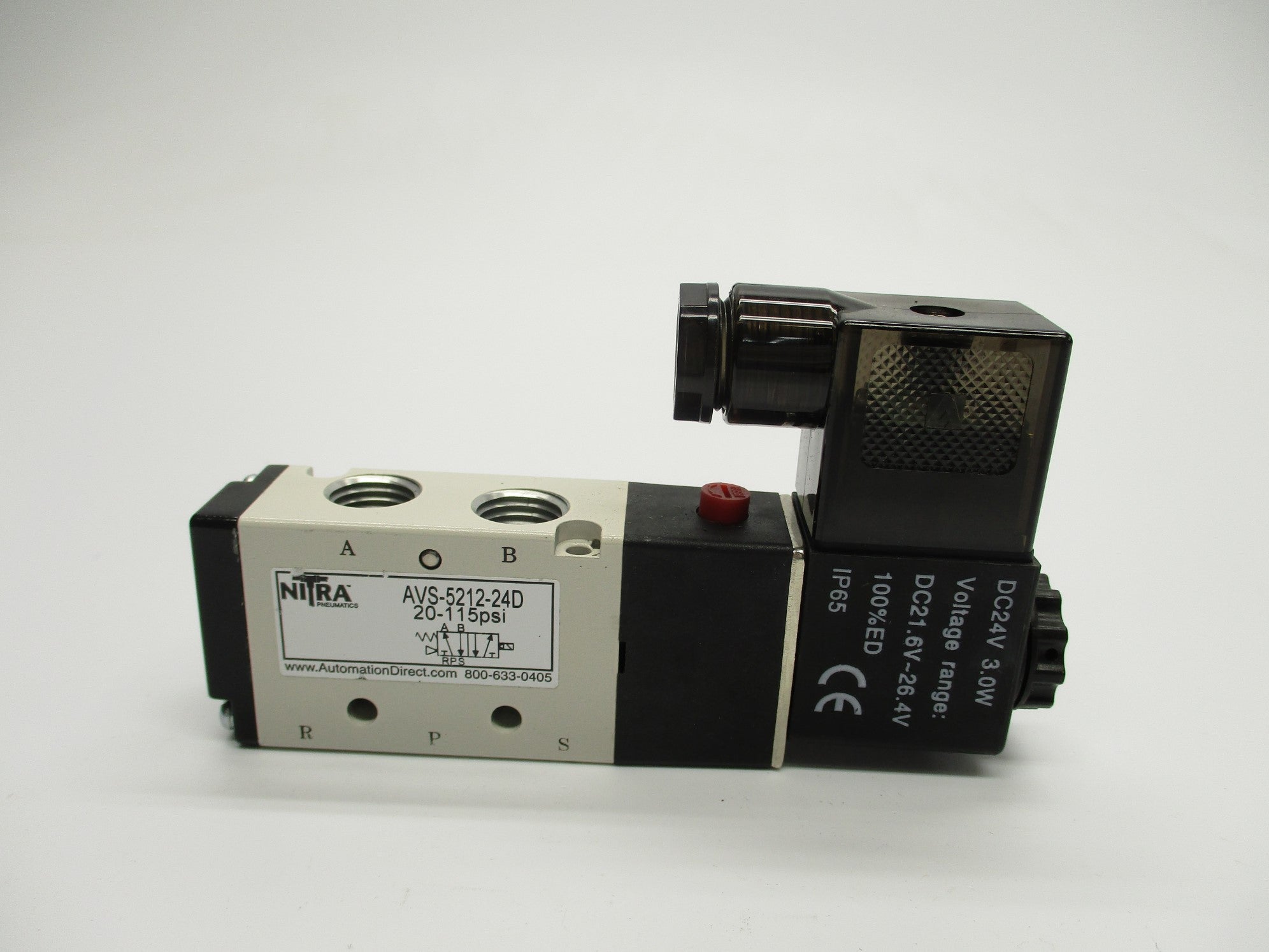 NITRA AVS-5212-24D 24VDC 115PSI NSNP