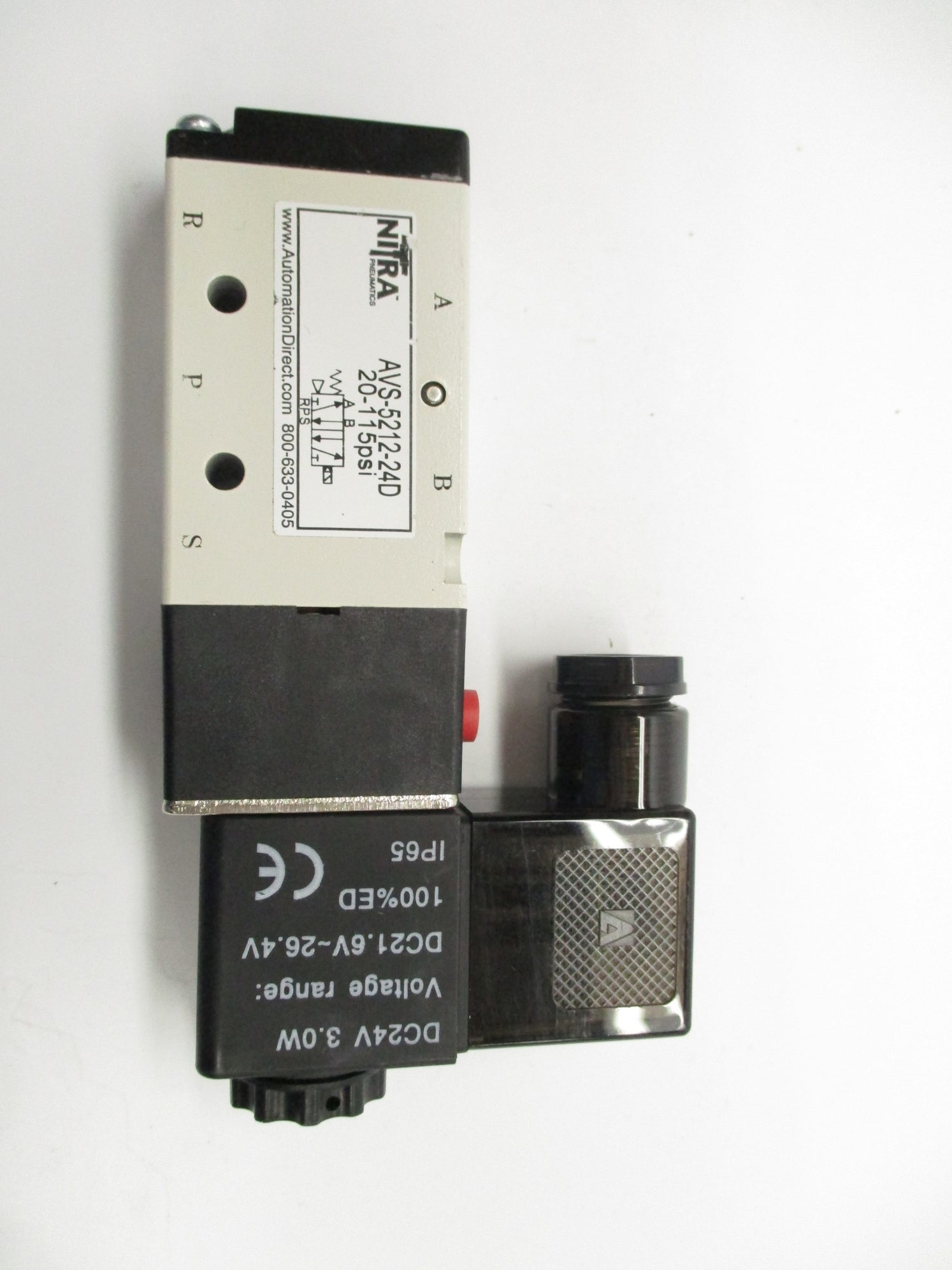 NITRA AVS-5212-24D 24VDC 115PSI NSNP