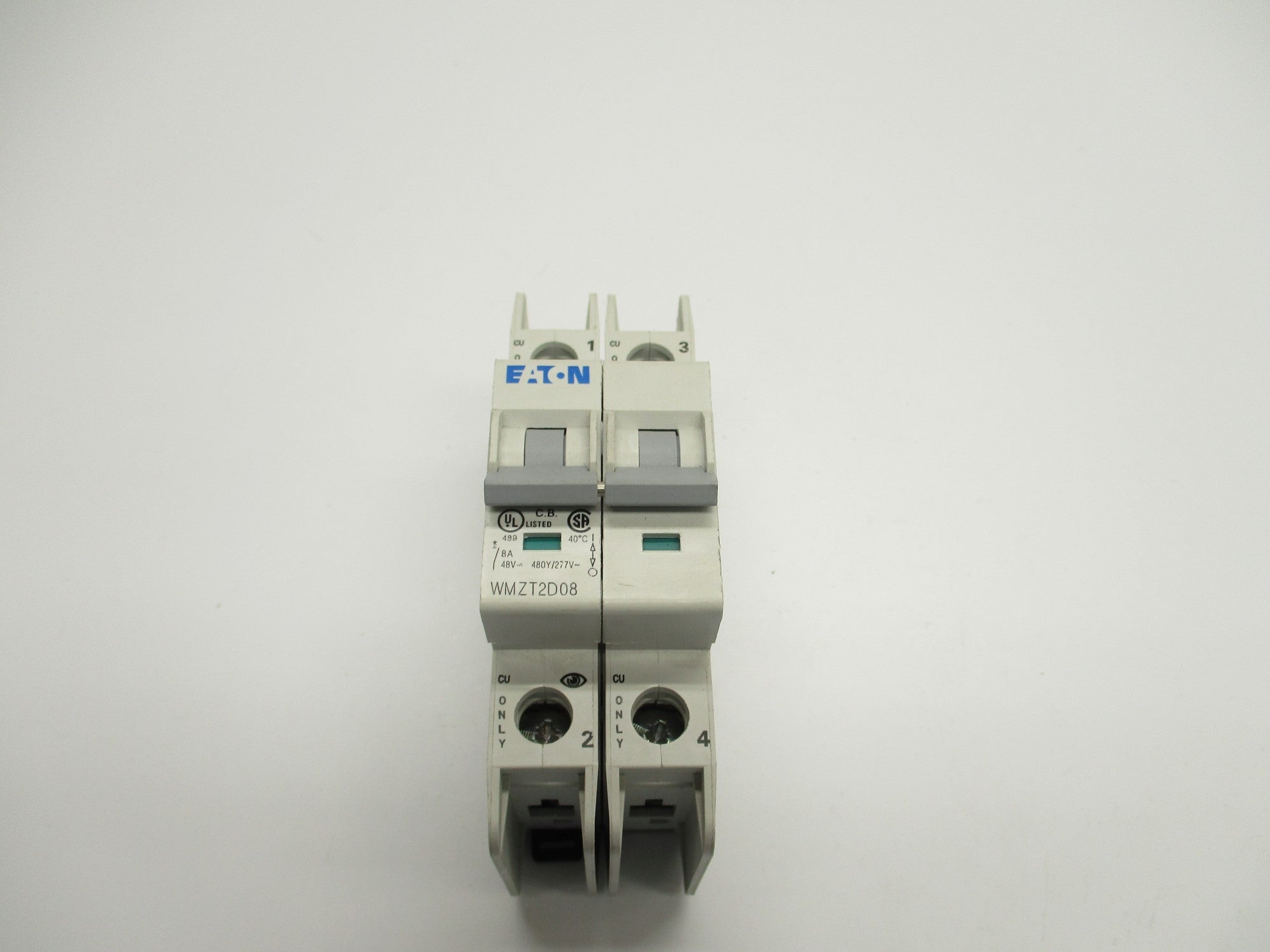 EATON WMZT2D08 8A 480/277V NSNP
