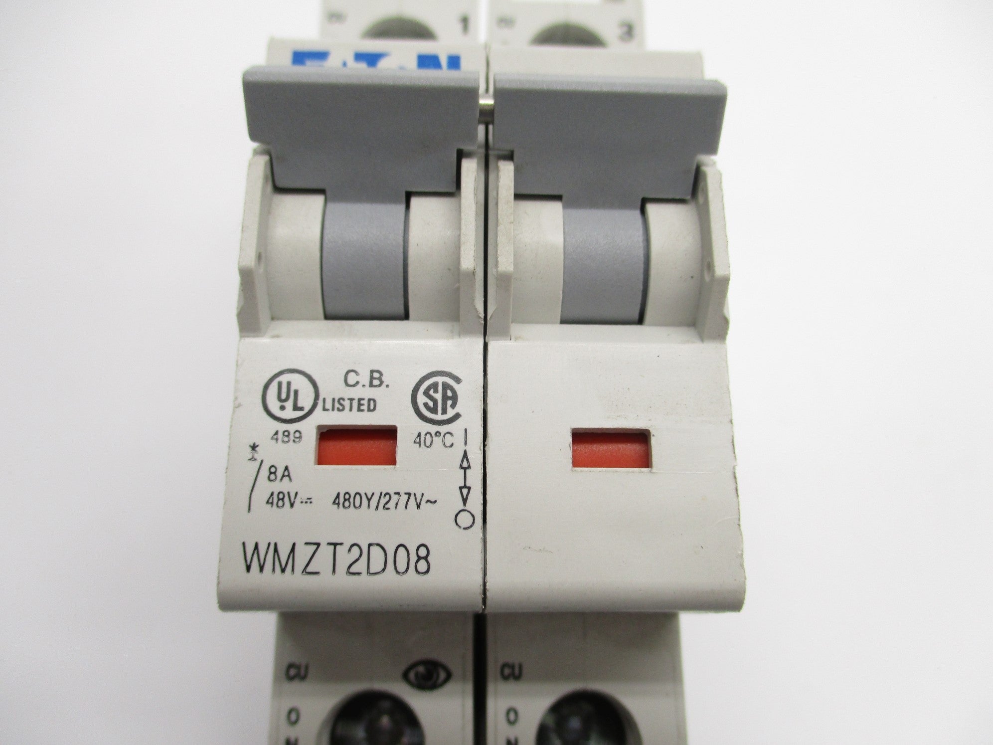 EATON WMZT2D08 8A 480/277V NSNP