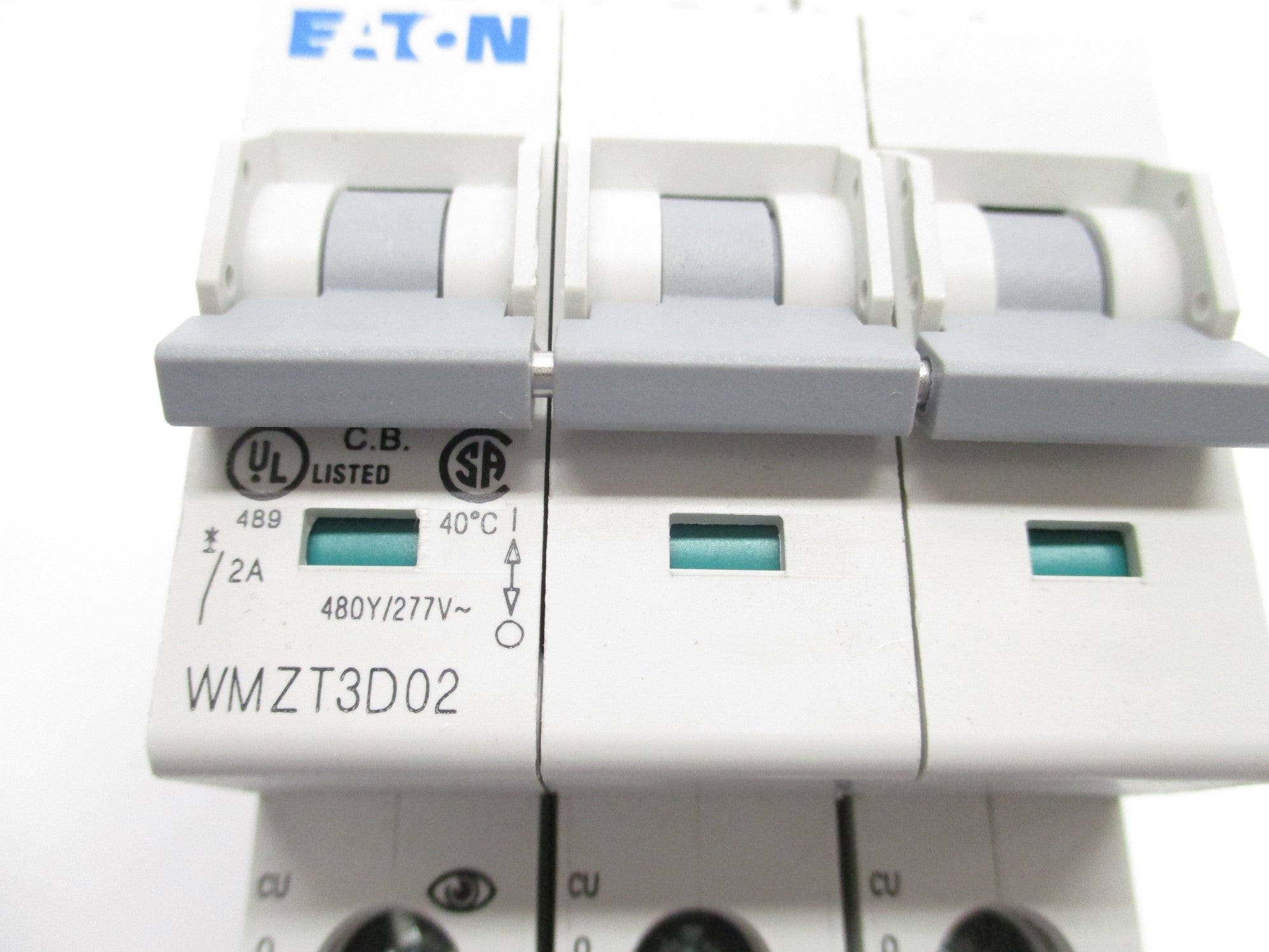 EATON WMZT3D02 2A 480/277VAC NSMP