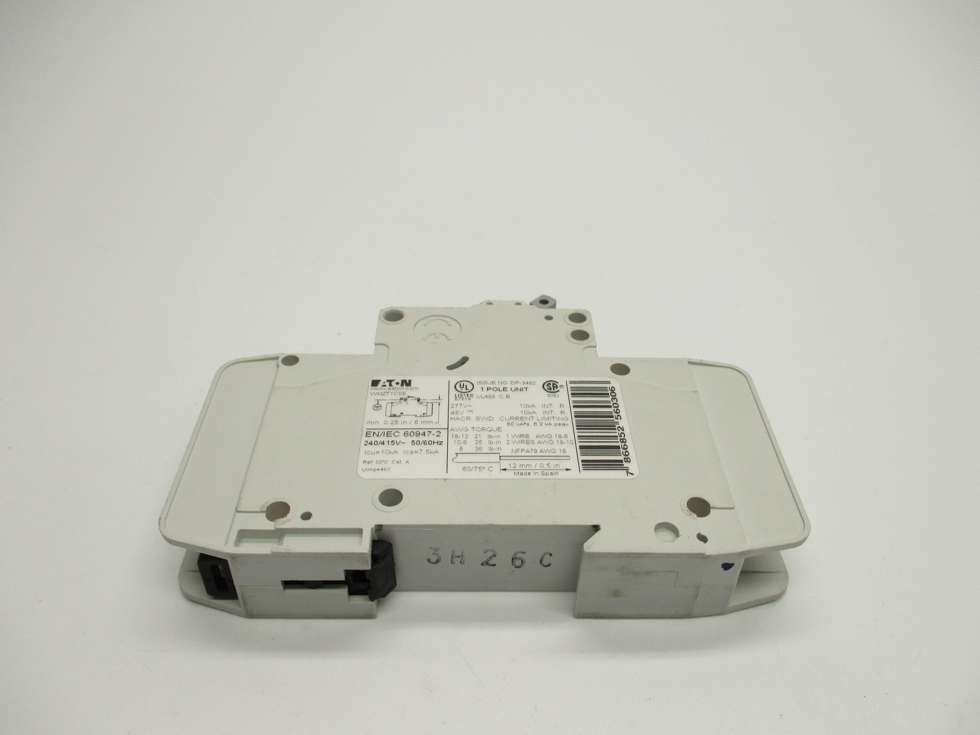 EATON WMZT1C06 6A 277V NSNP