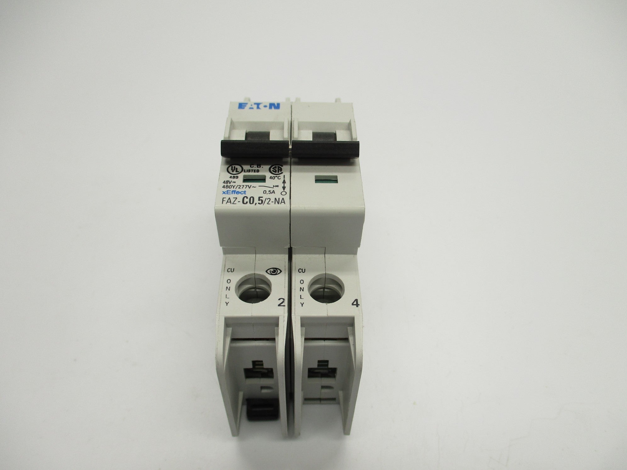 EATON FAZ-C0.5/2-NA 0.5A 480/277V NSNP