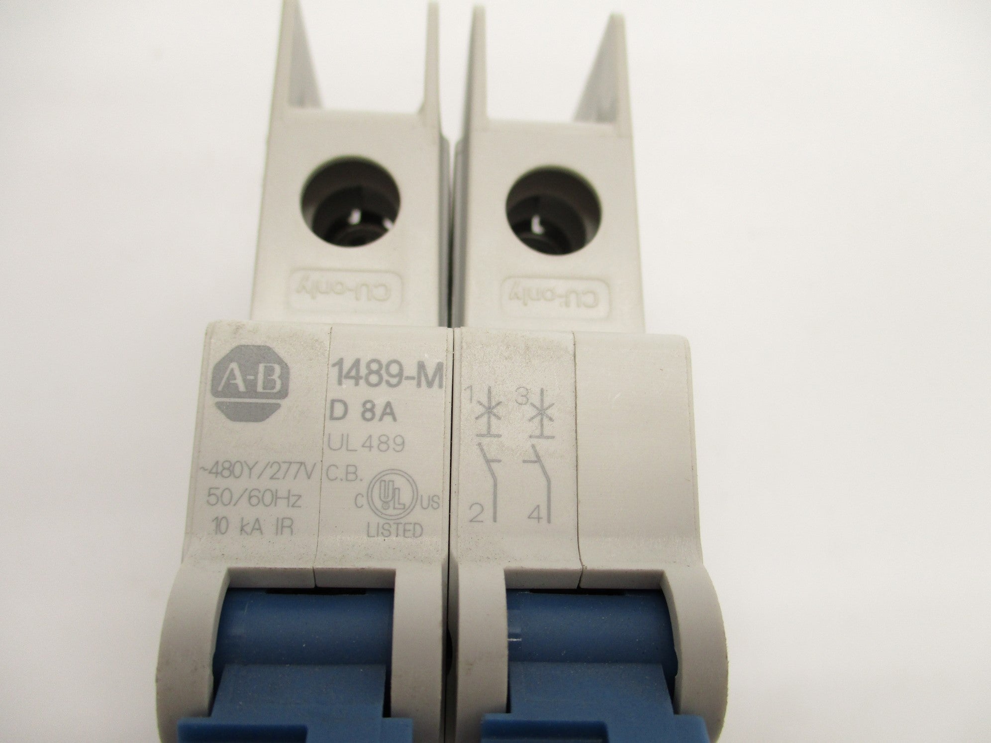 ALLEN BRADLEY 1489-M2D080 SER. D 8A 480/277V NSNP