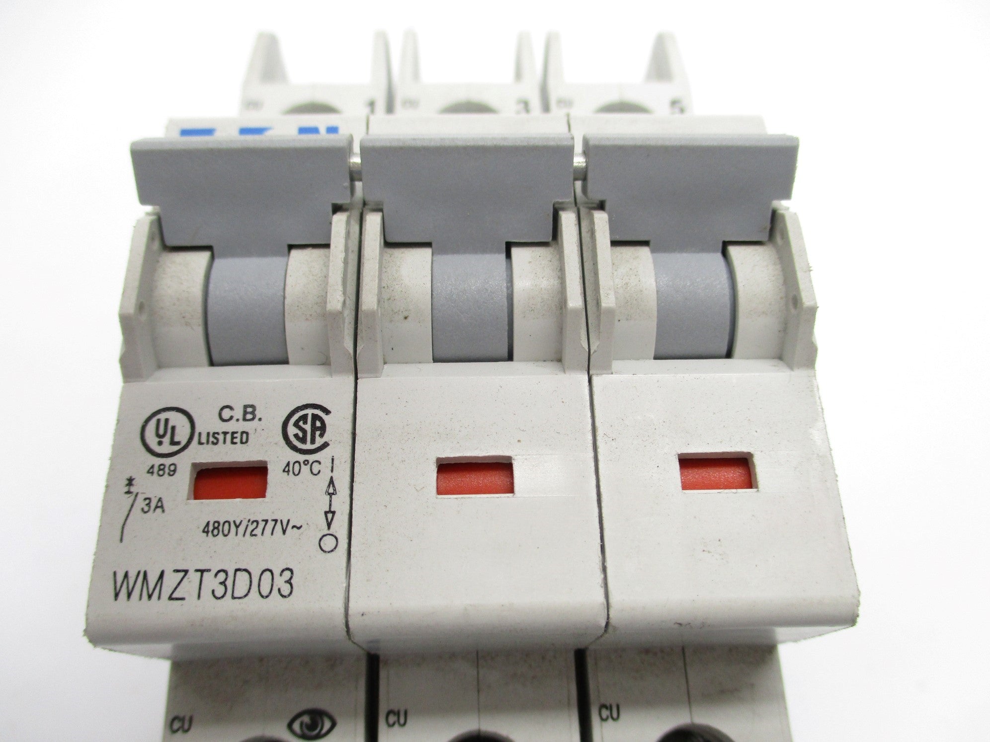 EATON WMZT3D03 3A 480/277V (AS PICTURED) UNMP