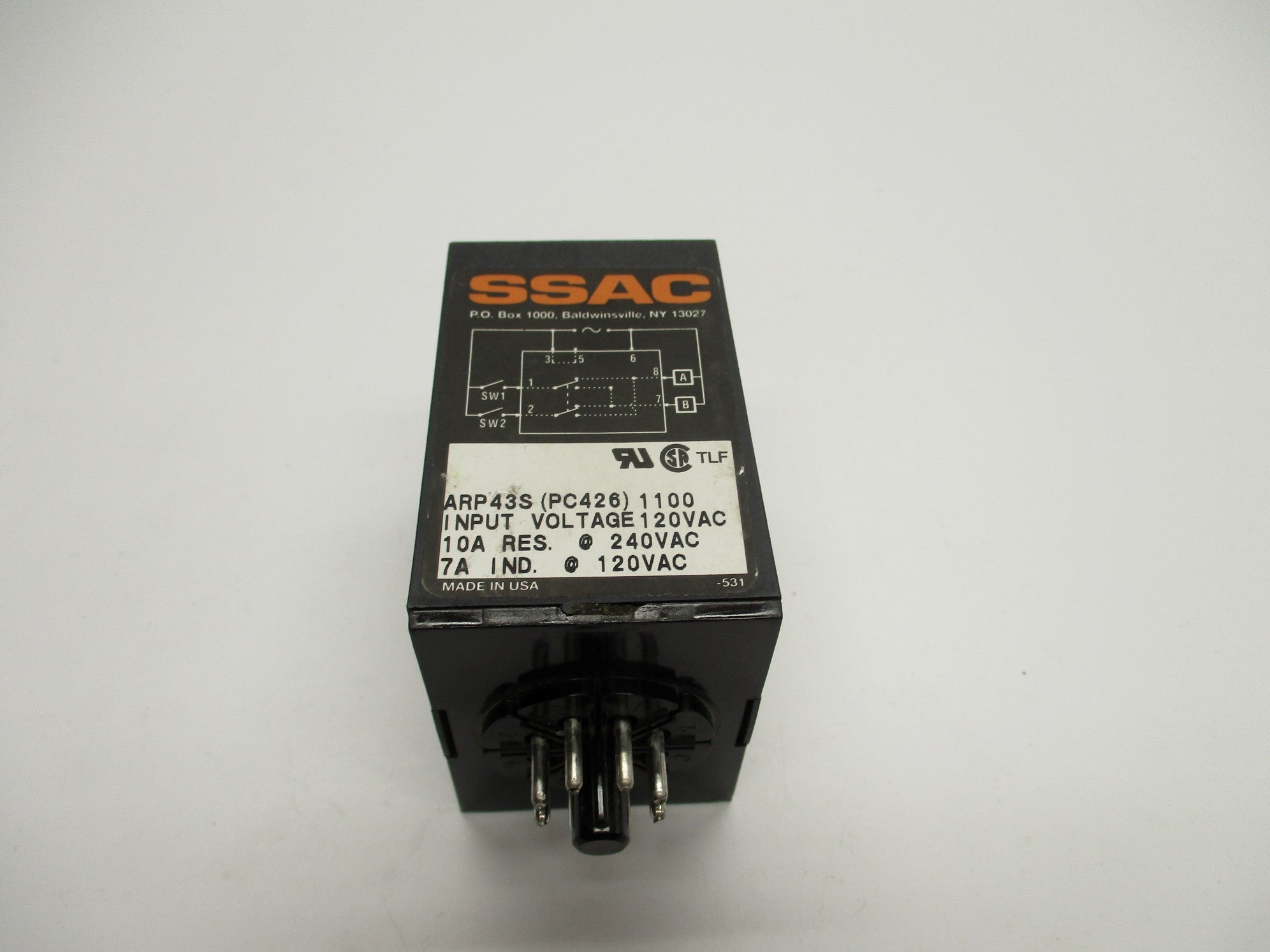 SSAC ARP43S 10A 240VAC UNMP