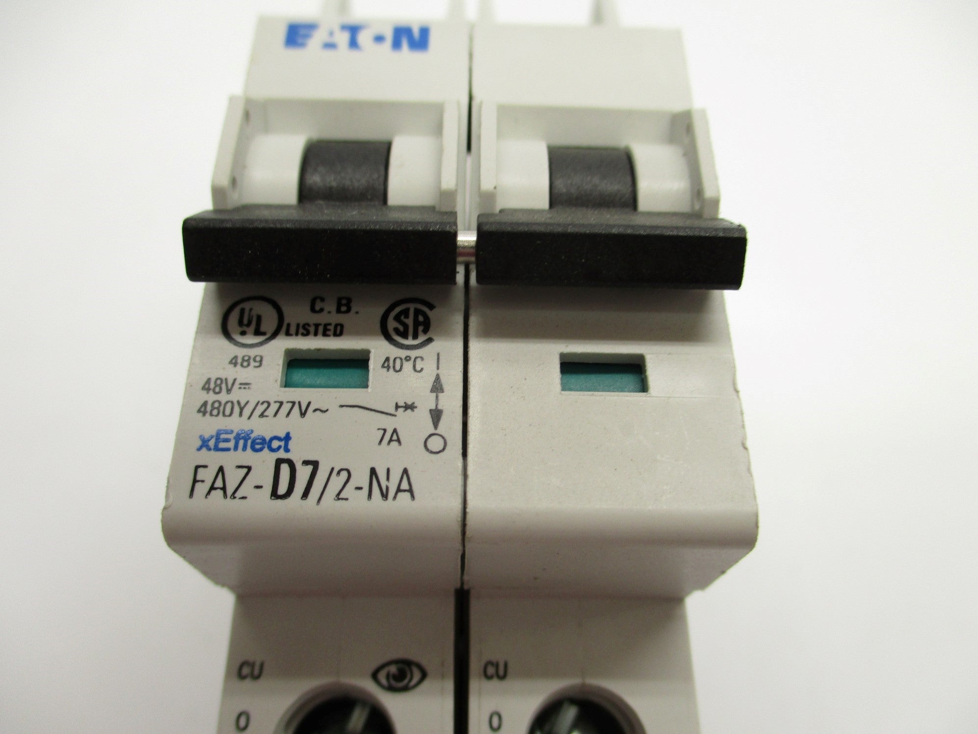 EATON FAZ-D7/2-NA 7A 480/277VAC NSMP