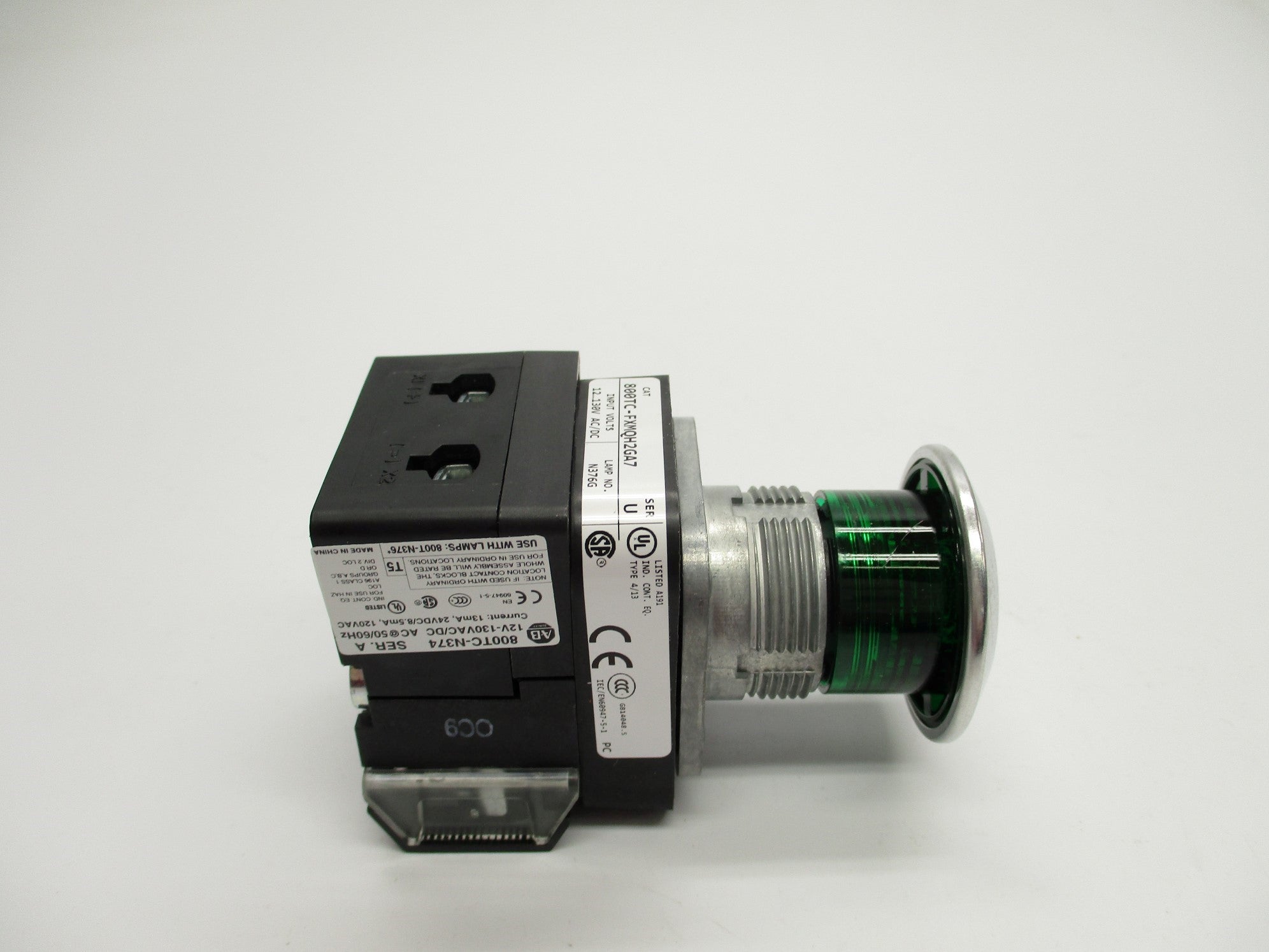 ALLEN BRADLEY 800TC-FXMQH2GA7 SER. U (WH) NSMP